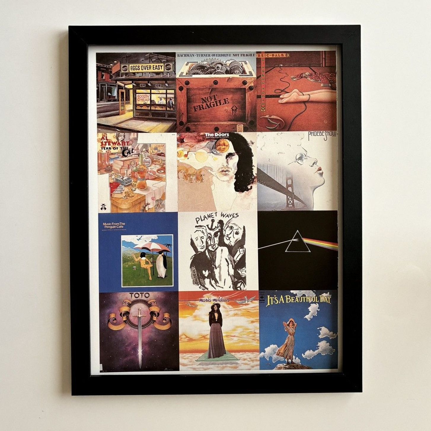 Chrome Hearts × Vintage Chrome Hearts album covers Framed poster 9x11 Size ONE SIZE - 1 Thumbnail