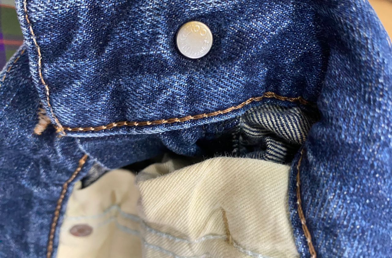 Edwin 💥BEST OFFER💥VINTAGE EDWIN XV403 DISTRESSED DENIM Size US 34 / EU 50 - 13 Thumbnail