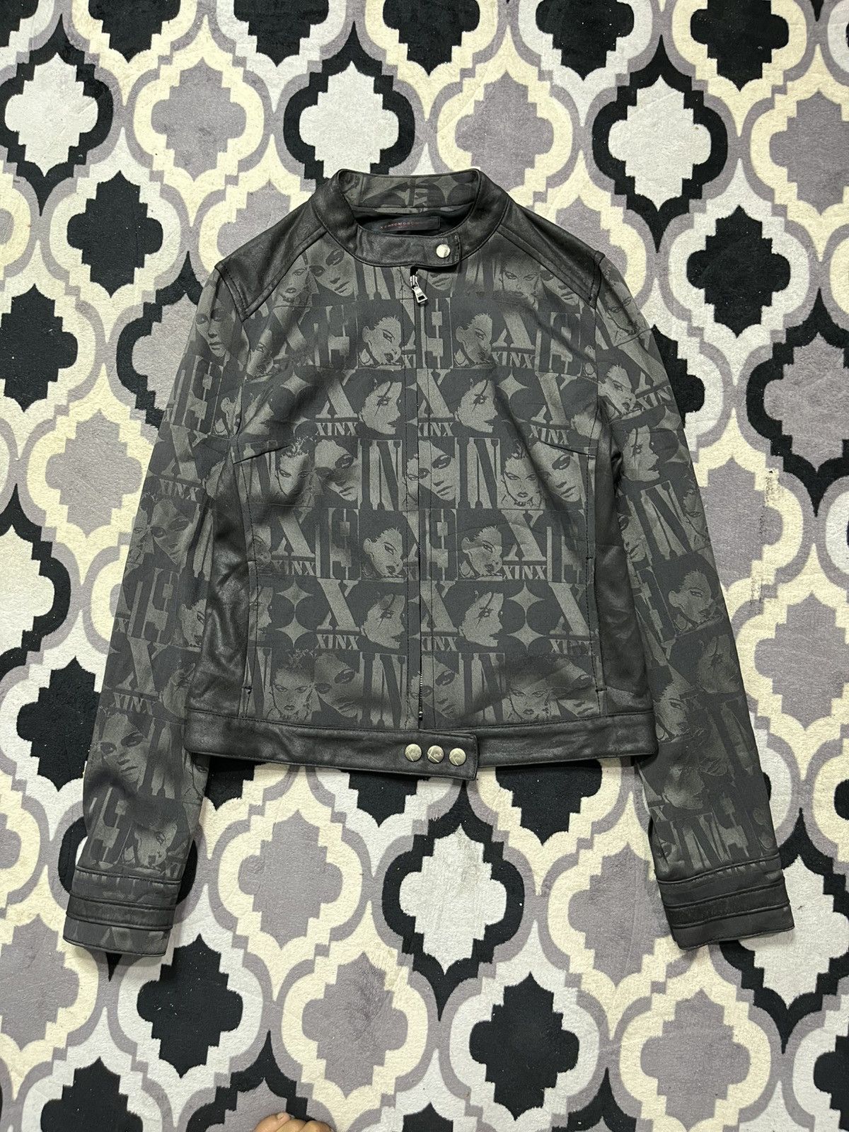 14th Addiction Chromosomein waxed jacket AOP Lgb style Size US S / EU 44-46 / 1 - 1 Thumbnail