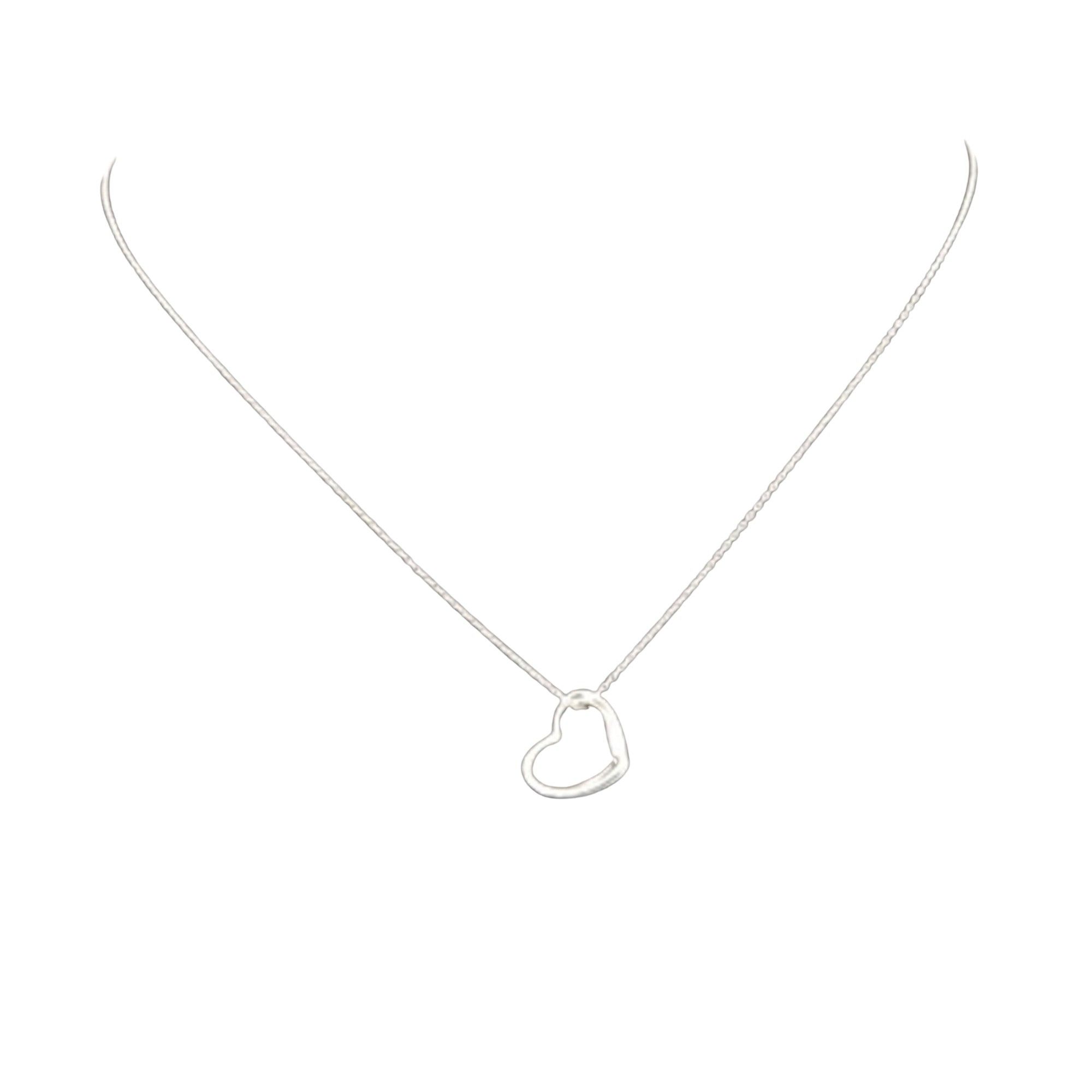 Tiffany & Co. Tiffany & Co Open Heart necklace Size ONE SIZE - 1 Thumbnail