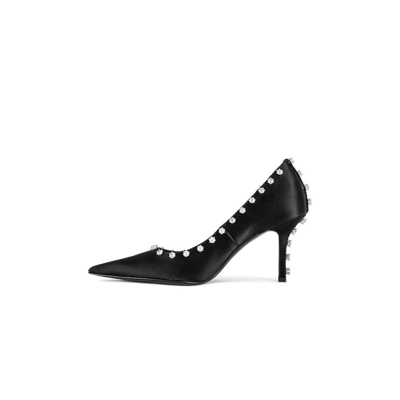 Alexander Wang Alexander Wang Delphine 85 Crystal Stud Pump Black EU39/US9 Size US 8.5 / IT 38.5 - 4 Thumbnail