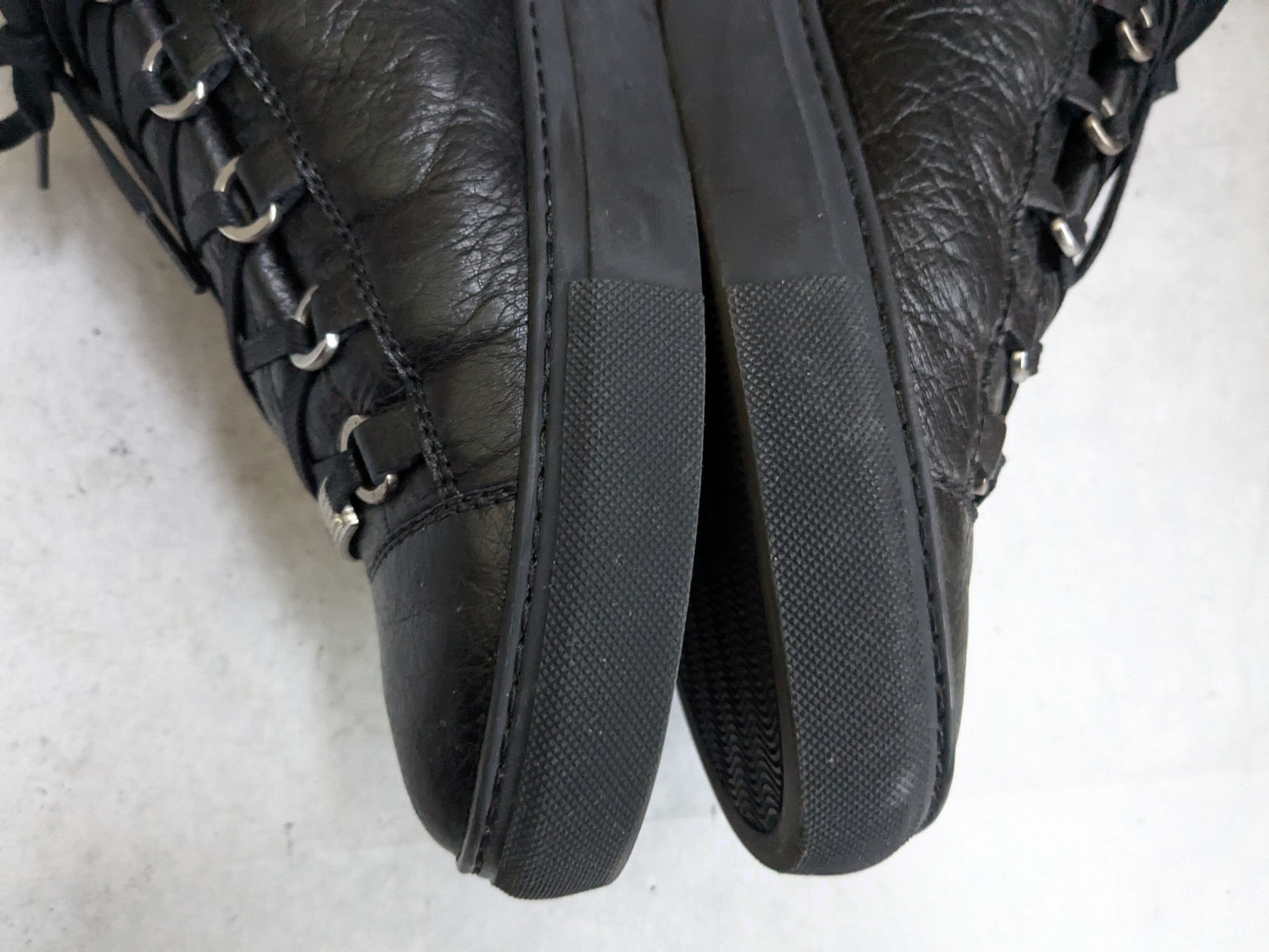 Balenciaga Balenciaga Arena Sneakers Black 10 Low Tops Leather Size US 10 / EU 43 - 9 Thumbnail
