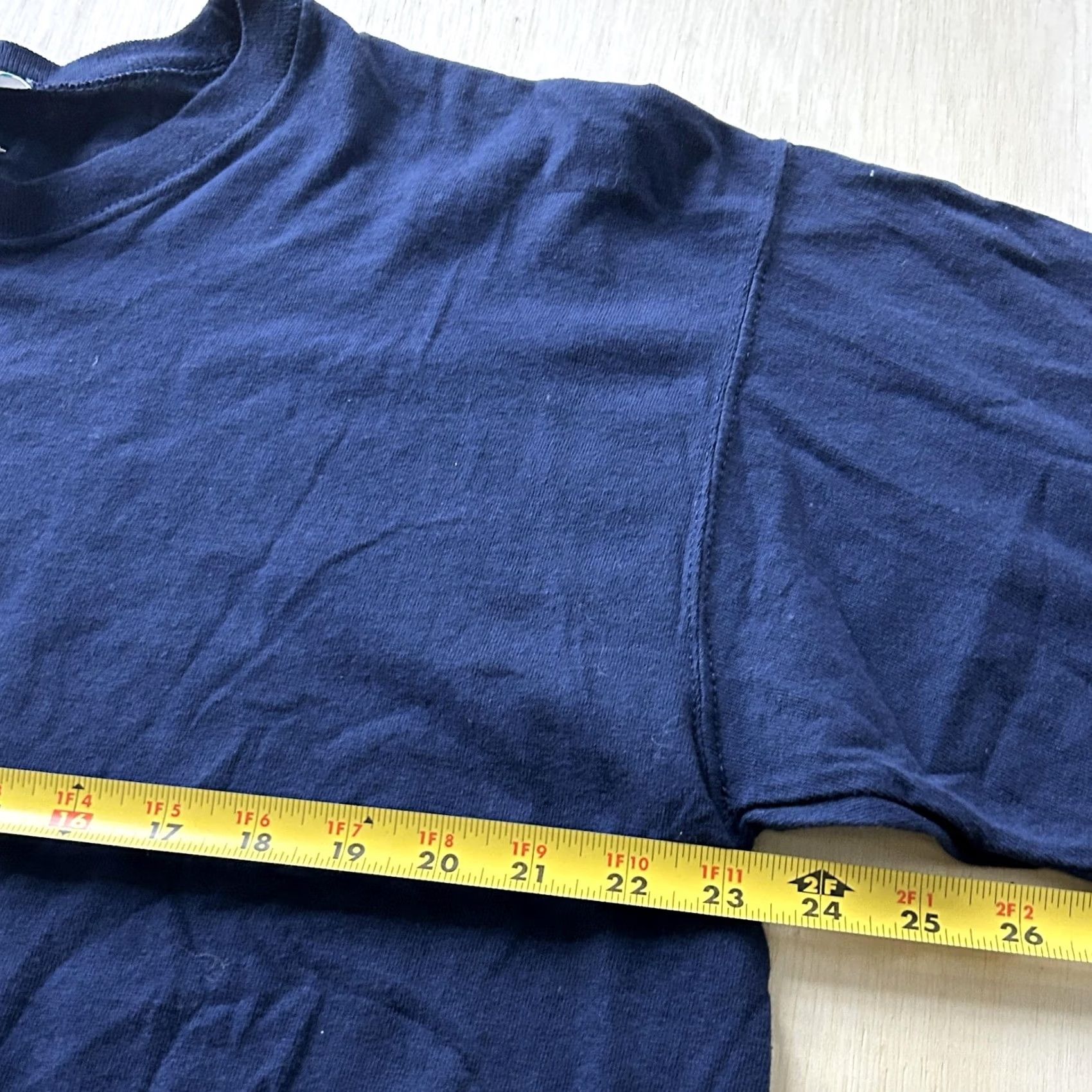 Vintage VINTAGE ME Sportswear Womens 1X Blue Teddy Bear Statue of Liberty Patriotic Tee Shirt Short Sleeve Crew Neck Embroidered 100% Cotton Size XL / US 12-14 / IT 48-50 - 4 Thumbnail