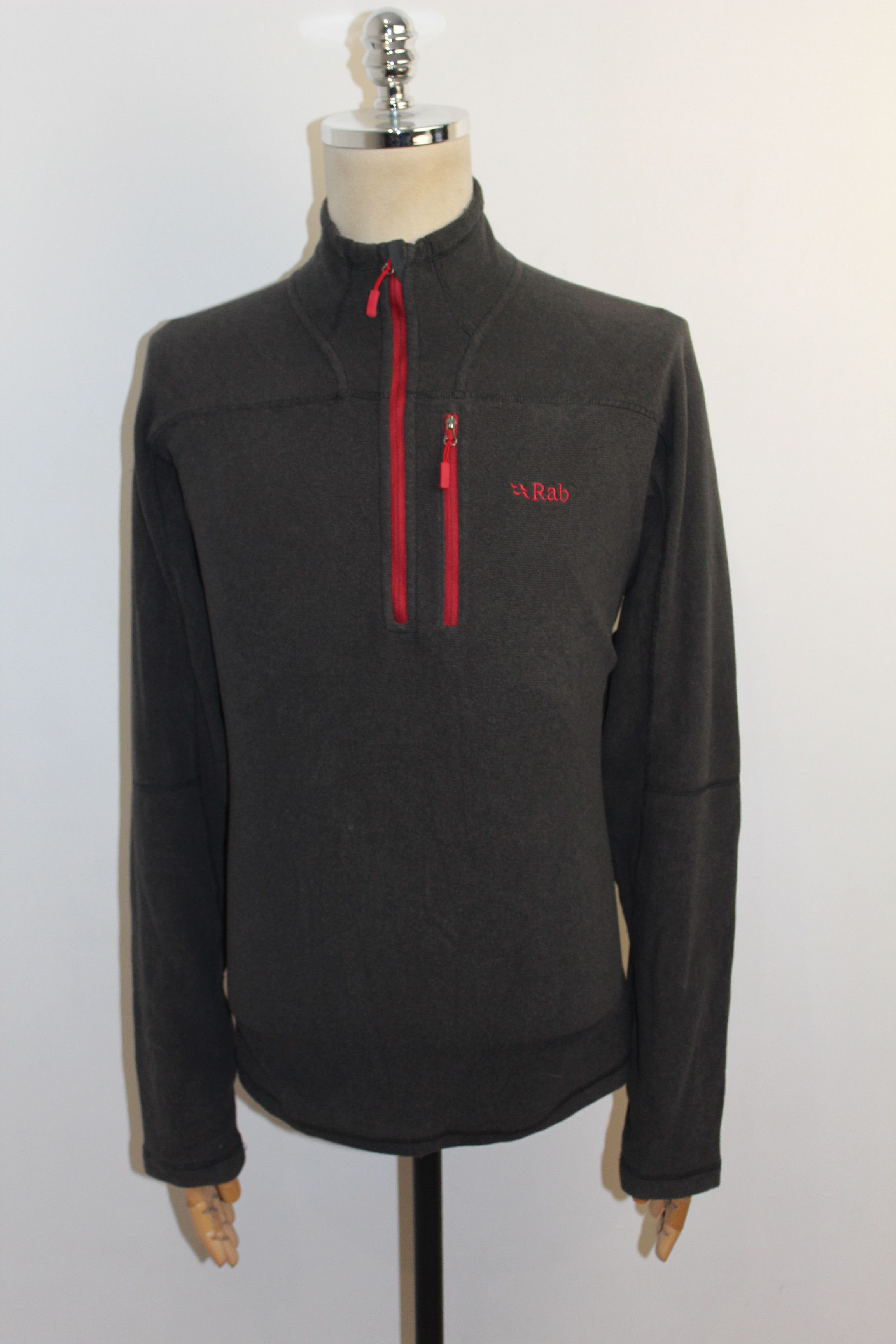 Rab RAB Orbit Pull On Activewear Fleeece Zip Neck Jumper Size US XL / EU 56 / 4 - 2 Thumbnail