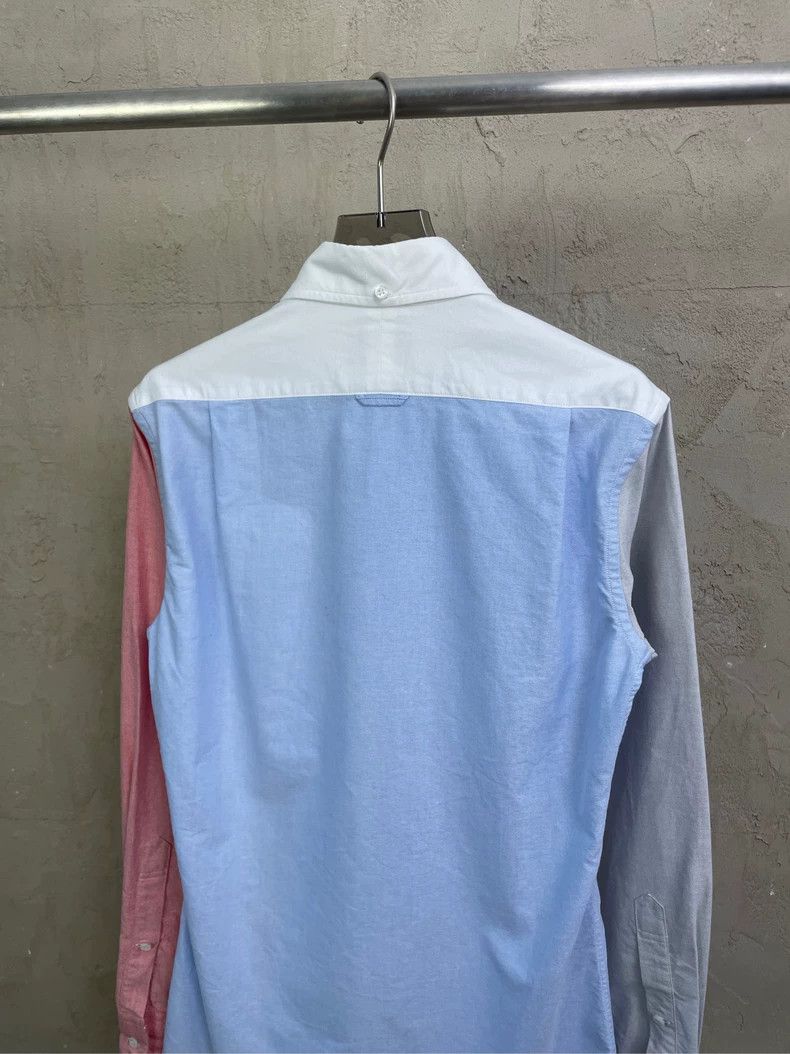 Thom Browne Thom browne Blue, white and red color matching show embroid Size US XS / EU 42 / 0 - 4 Thumbnail