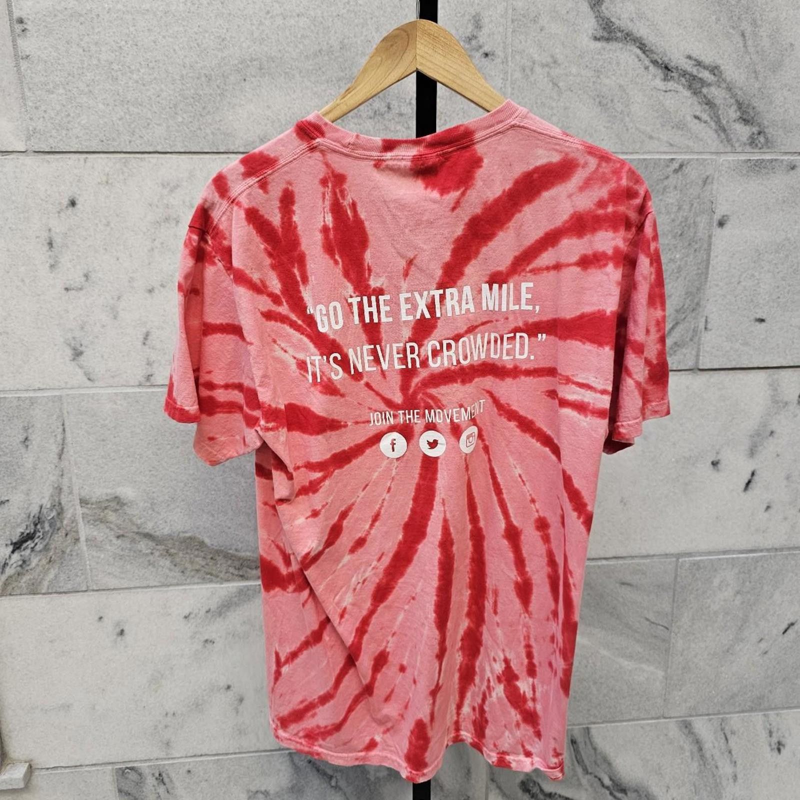 Designer Port & Company Be The Voice Tie-Dye T-shirt Size US M / EU 48-50 / 2 - 4 Thumbnail