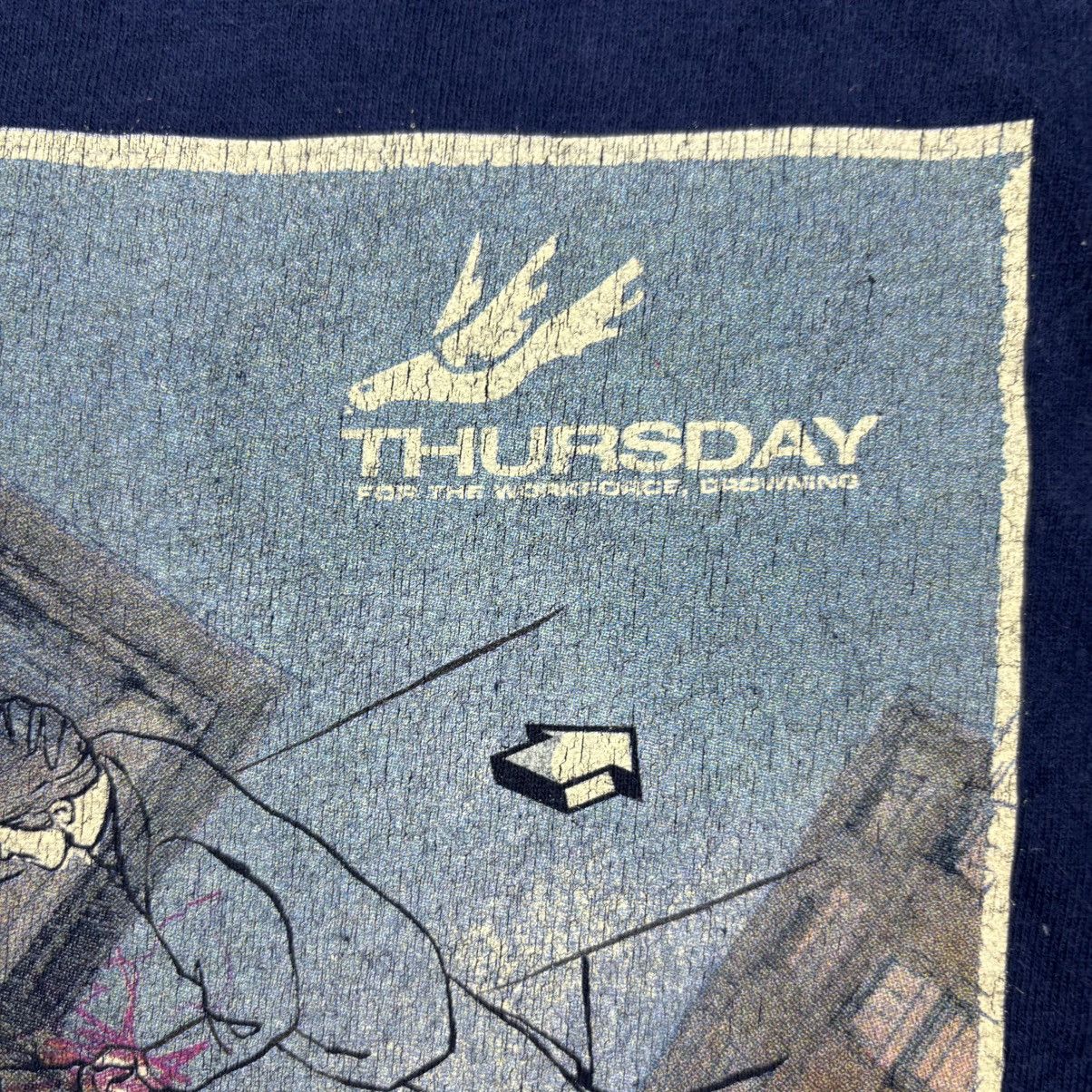 Band Tees Original vintage Thursday – For the Workforce, Drowning 2003 Size US L / EU 52-54 / 3 - 5 Thumbnail