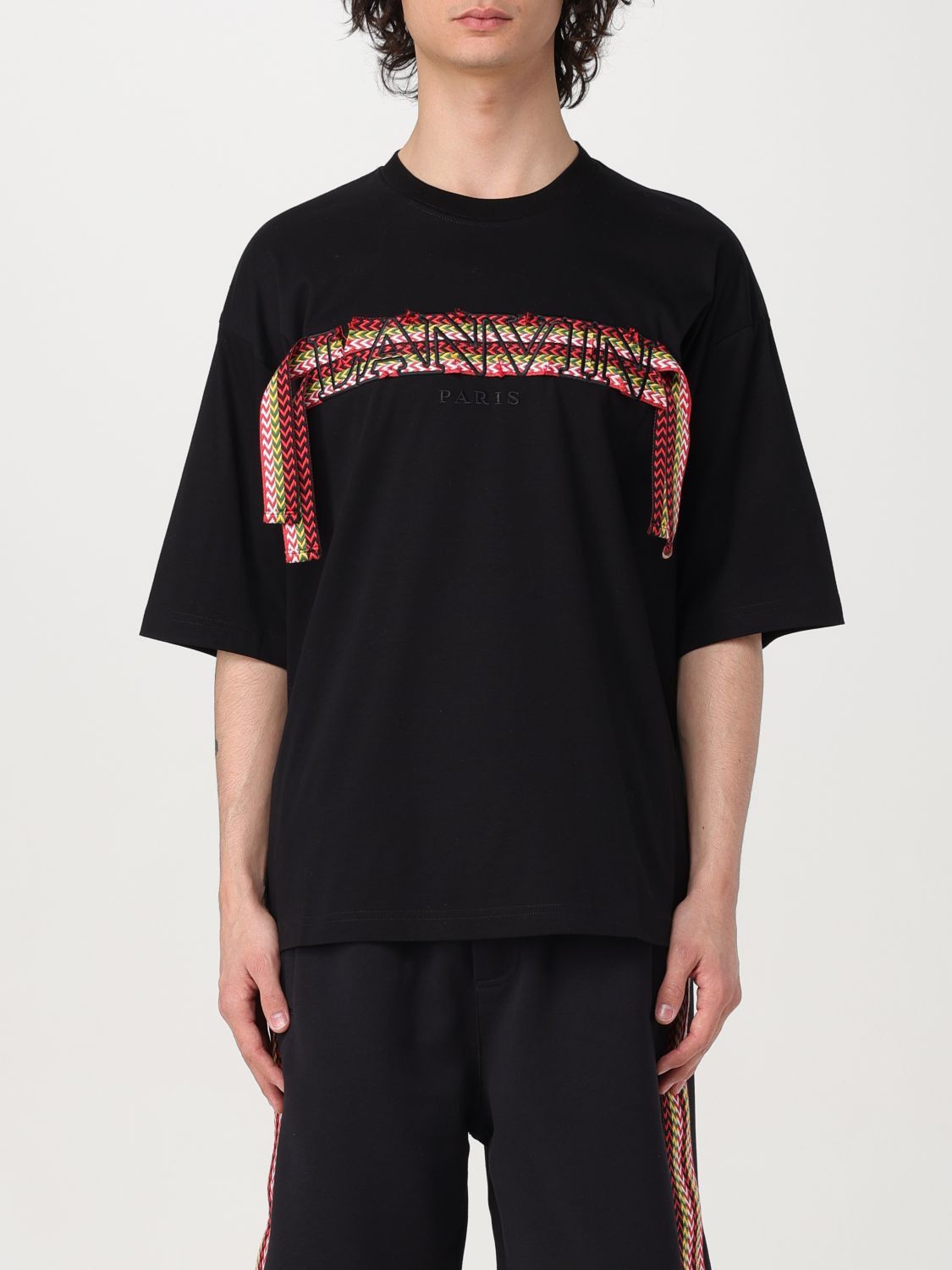 image of Lanvin T-Shirt Men Black (Size Medium)