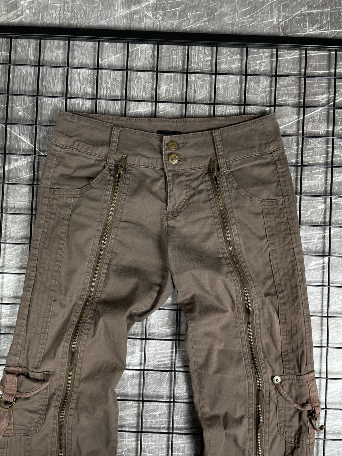 Le Grande Bleu (L.G.B.) 00s Full Zip Pant Y2K Dolce Gabbana Archive Japanese GOA Vib Size 30" / US 8 / IT 44 - 8 Thumbnail