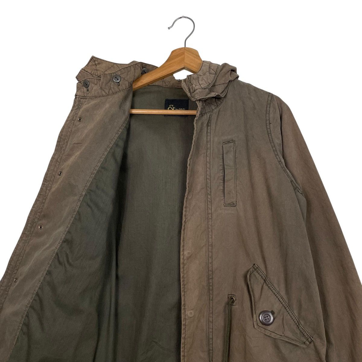 Other Japanese Brand & By P&D Military Hooded Parka Size XS / US 0-2 / IT 36-38 - 11 Thumbnail