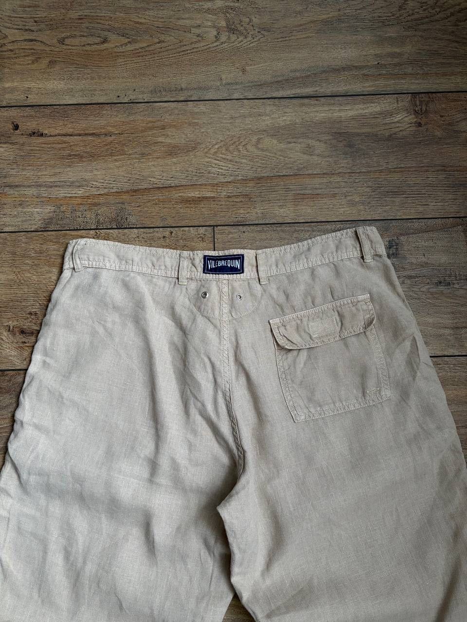 Vilebrequin Vilebrequin Beige Linen Mens Pants Size US 34 / EU 50 - 5 Thumbnail