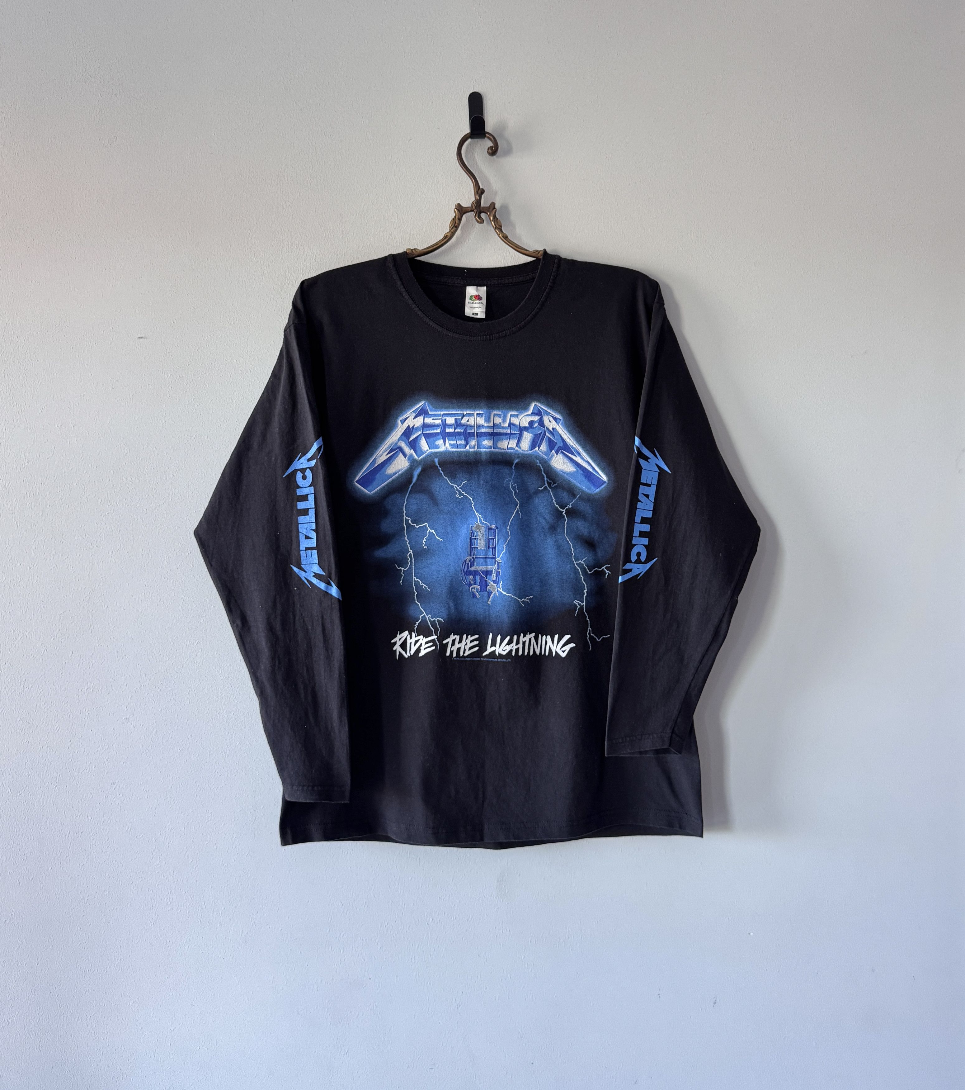 Metallica Vintage Metallica Long Sleeve Rock Band Tee Black Merch Size US L / EU 52-54 / 3 - 1 Thumbnail