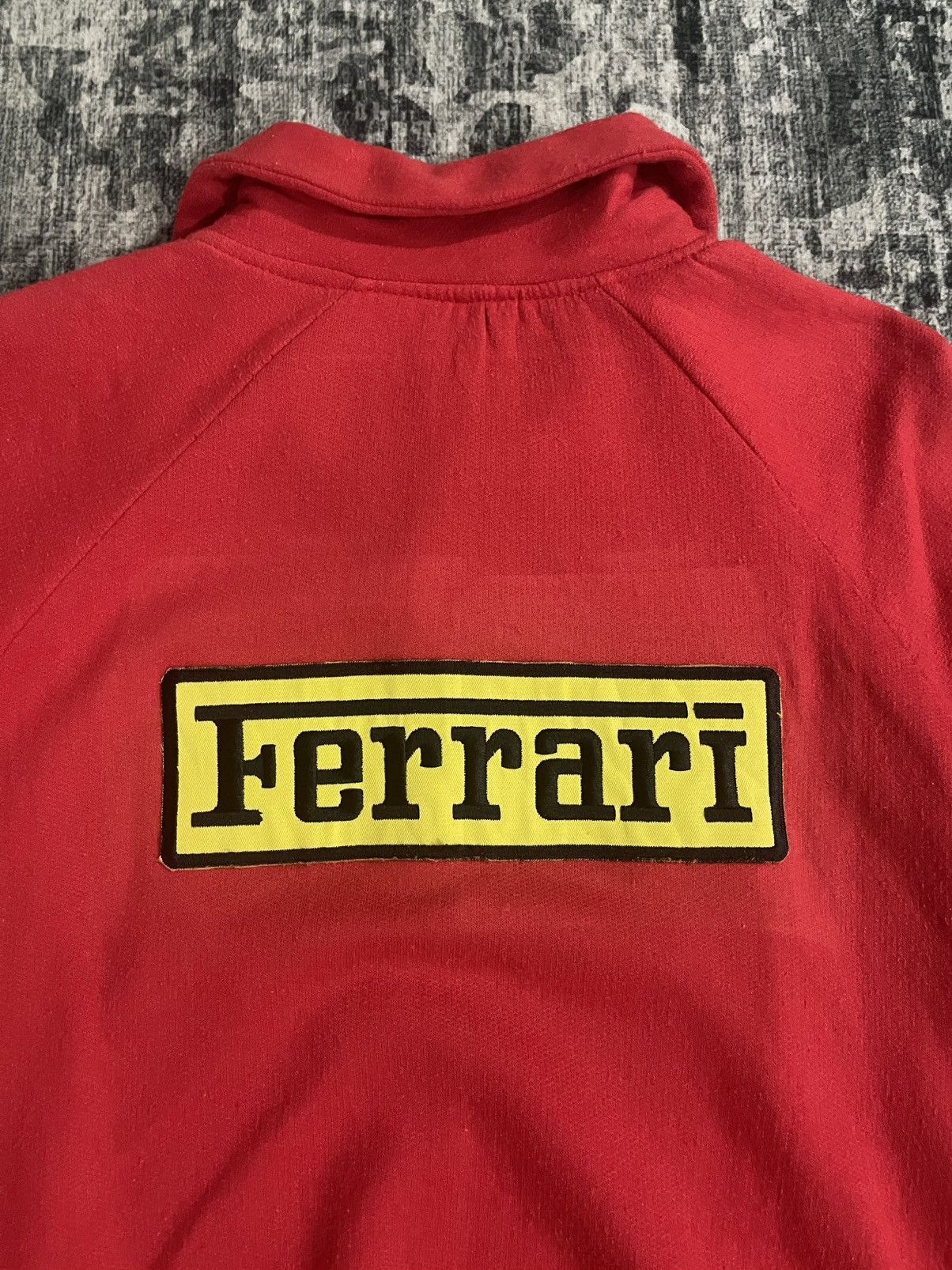 Ferrari Vintage Ferrari Agip Collar Sweatshirt Size US L / EU 52-54 / 3 - 10 Thumbnail