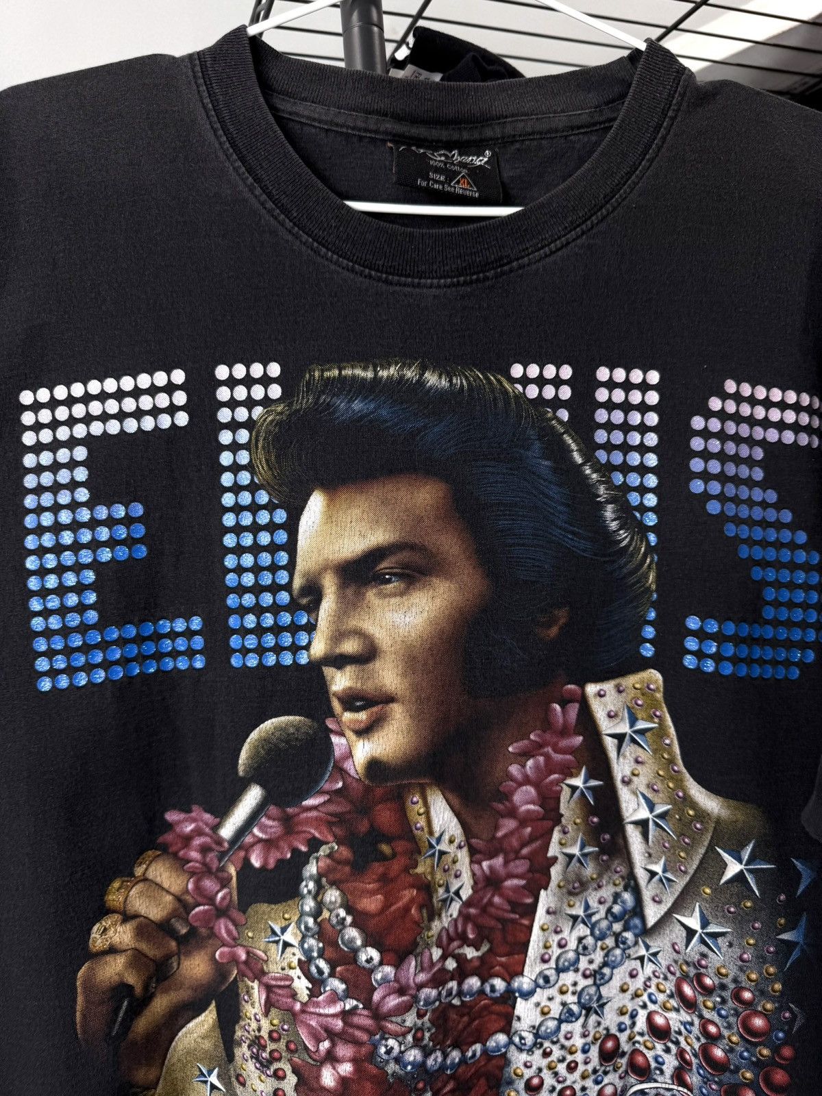 Band Tees Vintage 00s Elvis Presley American Classic Band Rock T Shirt Size US XL / EU 56 / 4 - 3 Thumbnail
