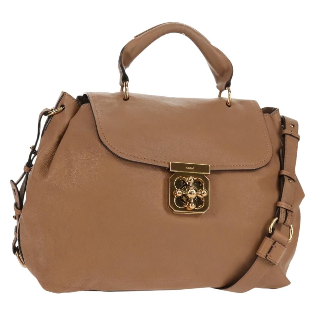 Chloe Chloe Elsie Convertible Satchel Leather Size ONE SIZE - 1 Thumbnail