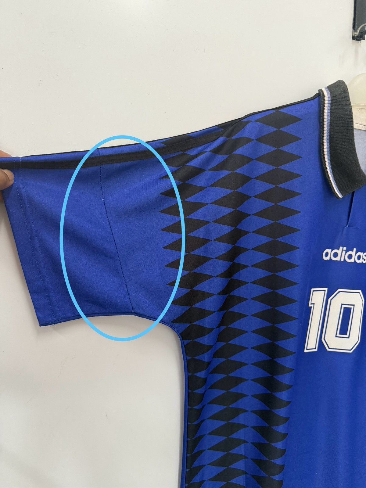 Adidas ❤️‍🔥Private Collection Argentina 94 Away WorldCup USA Rare Size US M / EU 48-50 / 2 - 6 Thumbnail