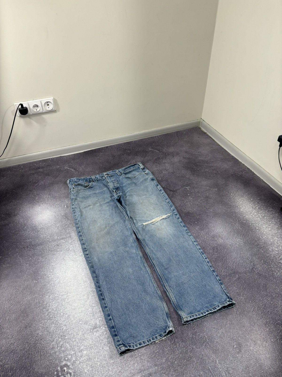 Carhartt Vintage Carhartt Traditional Fit Faded Work Hype Denim Jeans Size US 38 / EU 54 - 7 Thumbnail