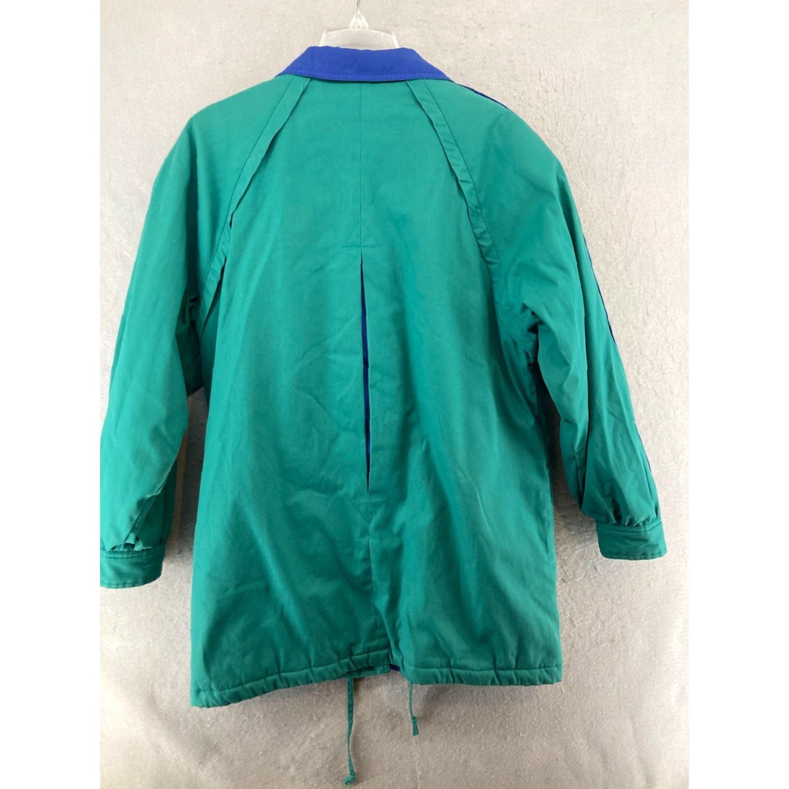 Vintage VINTAGE Jennifer Chase Coat Womens 10 Green Flannel Lined Outdoor Ski Casual Fall Winter 10 Green Jacket Womens Men? Size L / US 10 / IT 46 - 7 Thumbnail