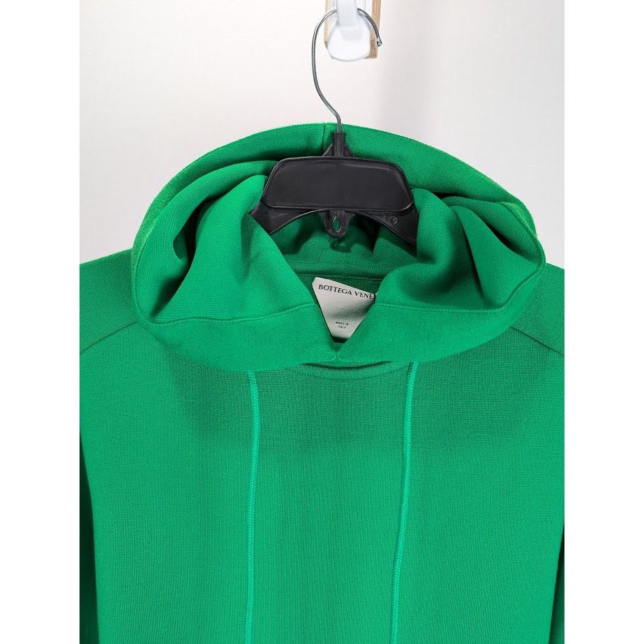 Bottega Veneta o1rshd1 Hoodie LW Merino Double in Green Size US M / EU 48-50 / 2 - 3 Thumbnail