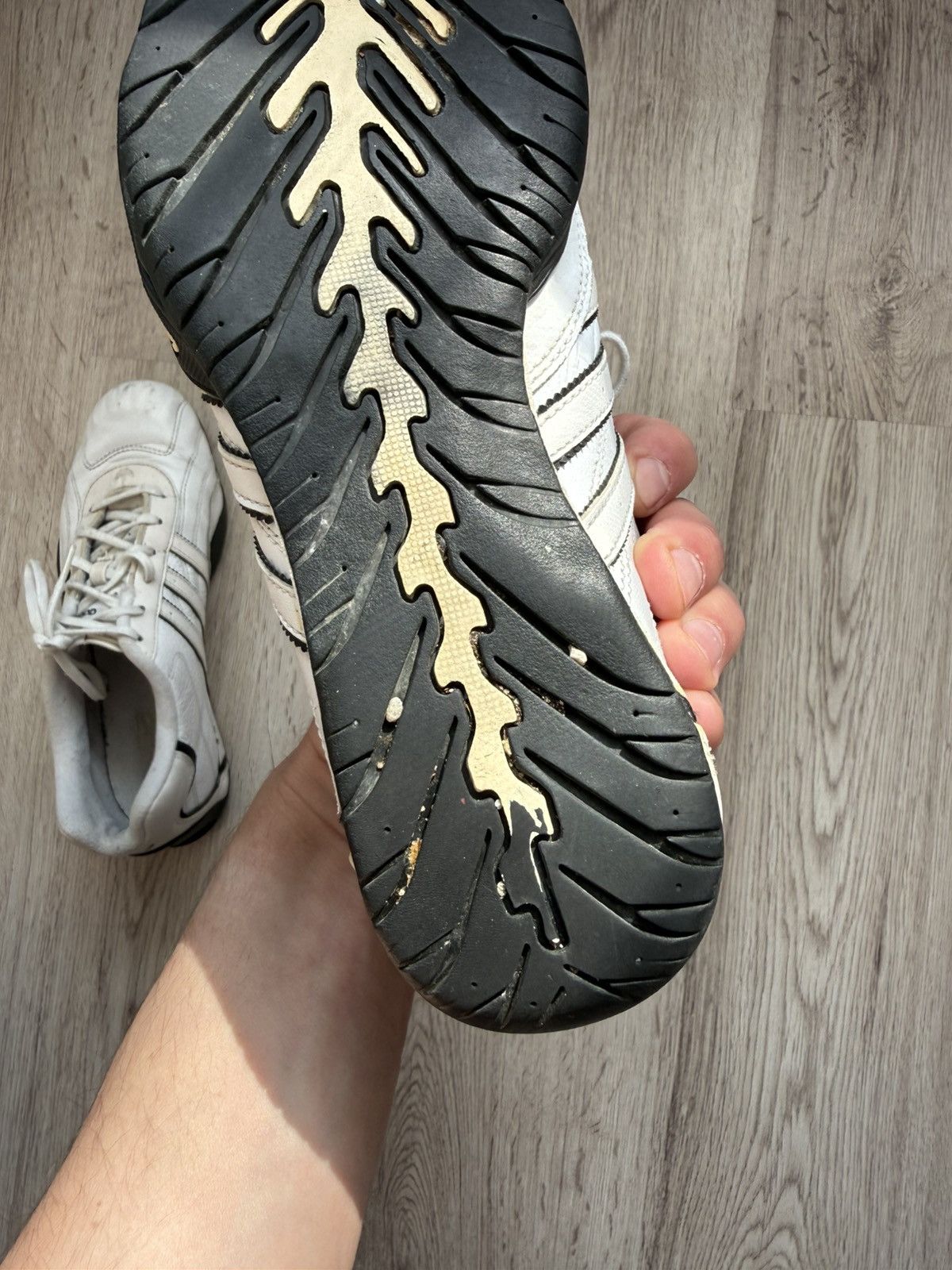 Adidas Y2K Adidas Team Adi Racer Women’s White Goodyear Rare 2000s Size US 6 / IT 36 - 12 Thumbnail