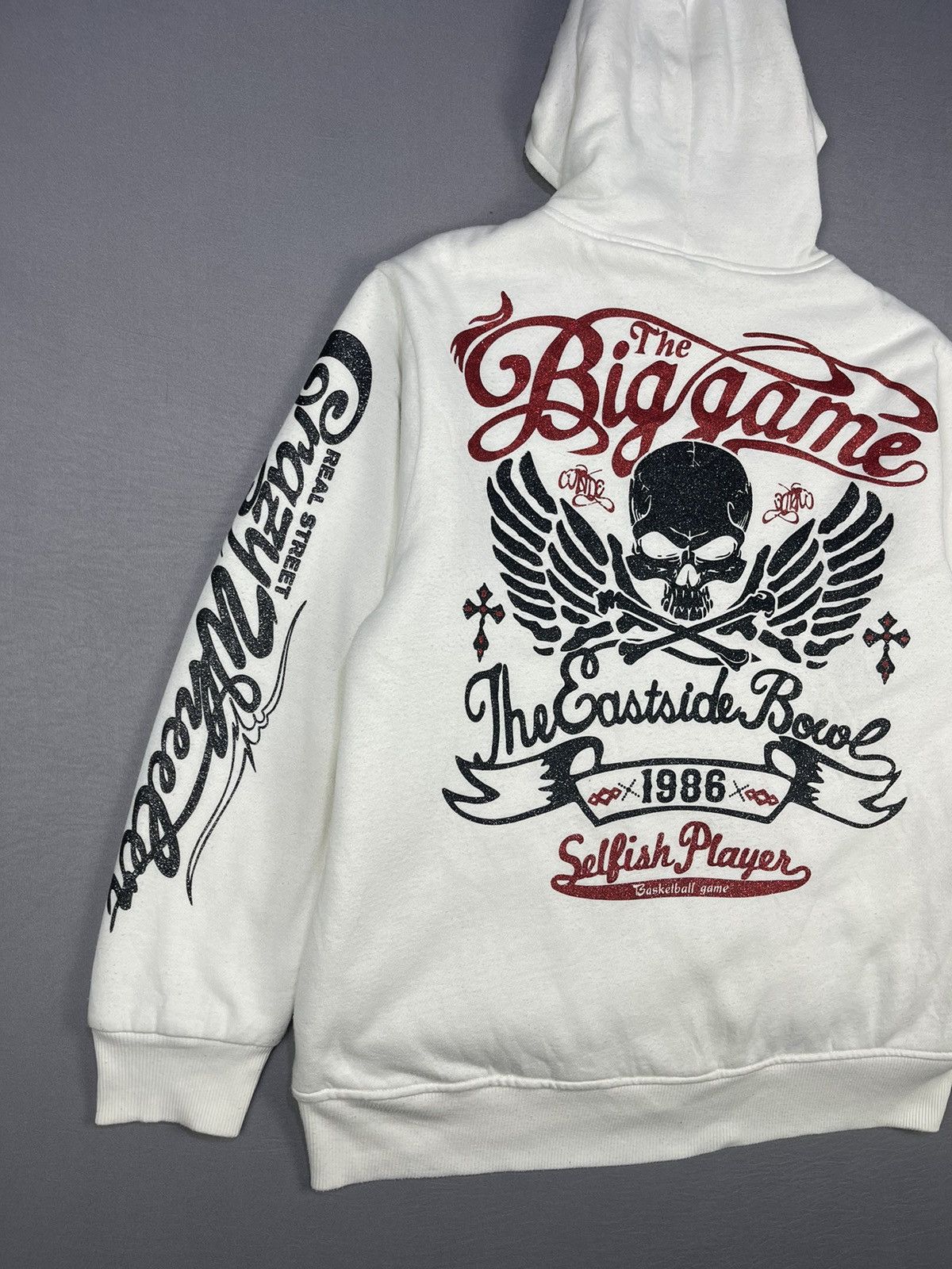 Hypebeast The Big Game Union Clothes Skull Overprint Full Zipper Size US L / EU 52-54 / 3 - 4 Thumbnail
