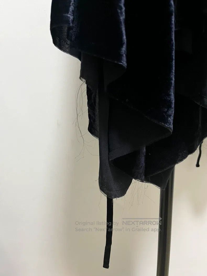 Comme des Garcons Comme Des Garcons Velvet paneling half skirt Size 25" / US 0 / IT 36 - 7 Thumbnail