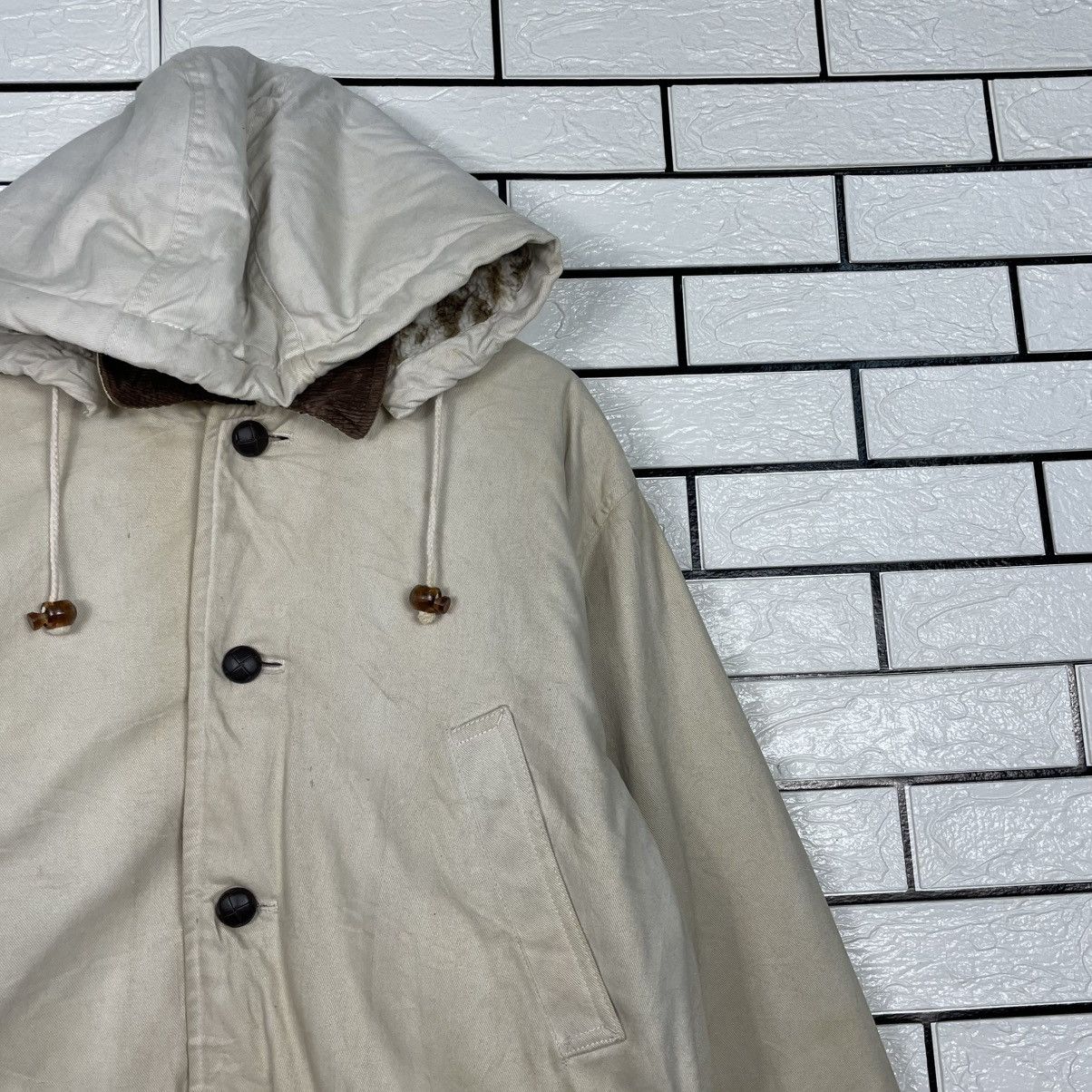 Japanese Brand Japanese Brand Spinash Hooded Long Jacket Size US L / EU 52-54 / 3 - 5 Thumbnail