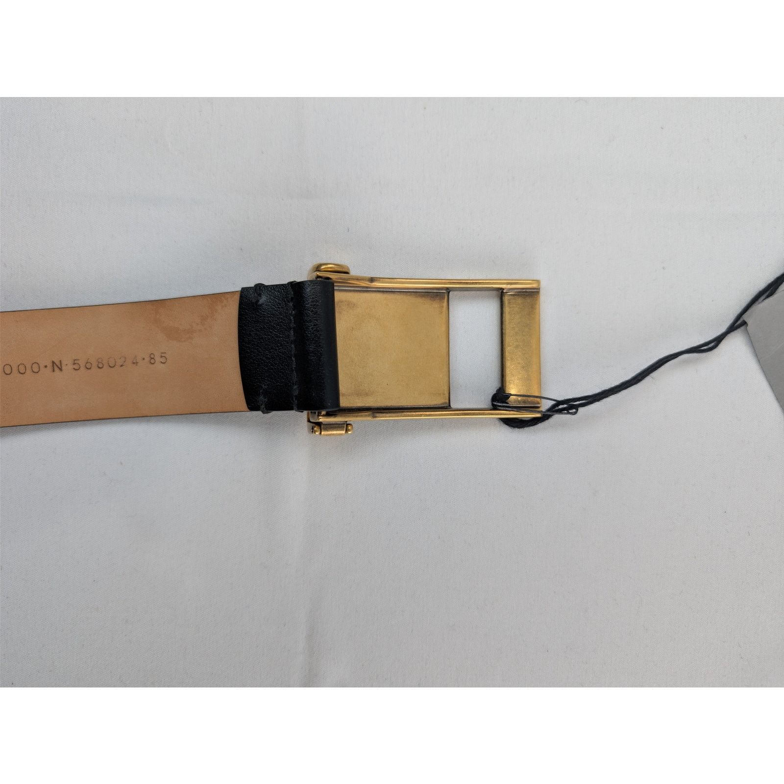 Balenciaga o1rshd1 Size: 90cm / Plutone Calf AG Clip Belt in Black Size 36 - 7 Thumbnail