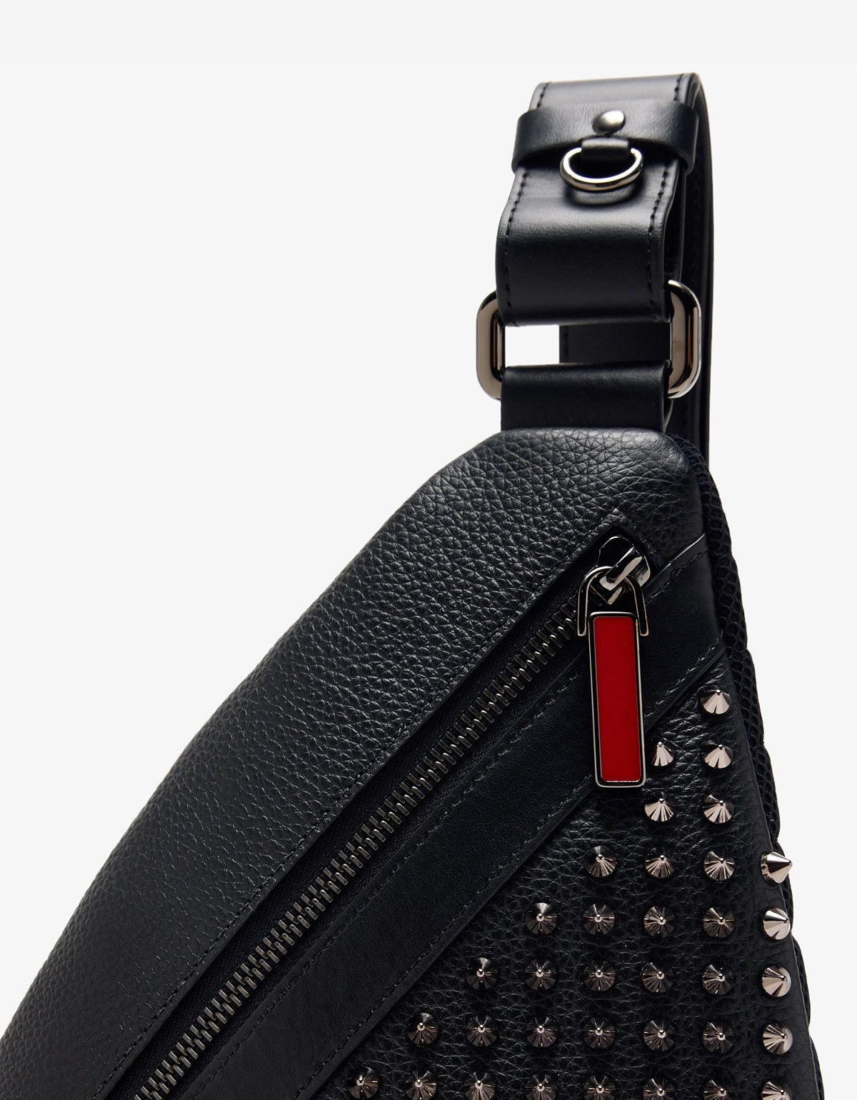 Christian Louboutin Christian Louboutin Black Funky Sling Backpack Size ONE SIZE - 3 Thumbnail