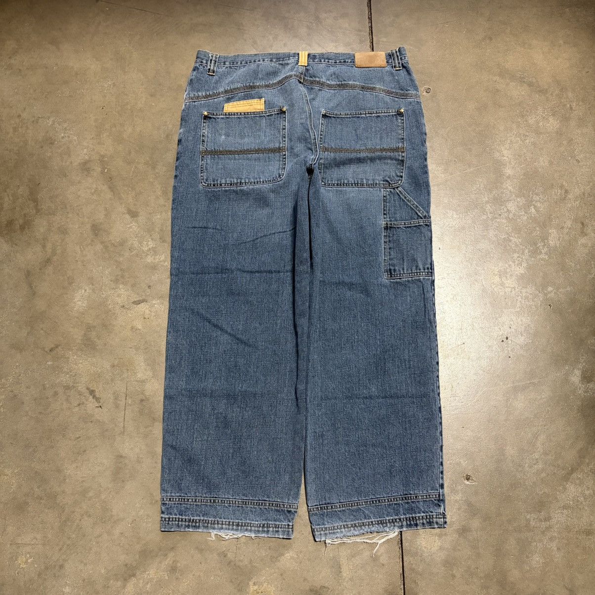 Timberland Vintage Timberland Baggy Denim Jeans Wide Leg Skater Y2K Size US 40 / EU 56 - 8 Thumbnail
