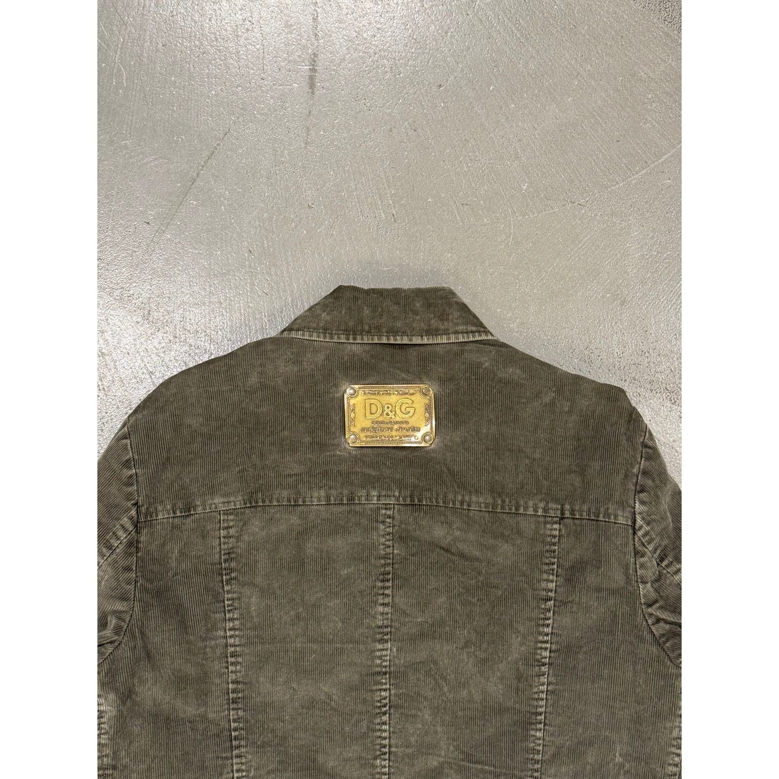 Dolce & Gabbana A/W2003 Dolce & Gabbana corduroy cargo jacket Size US M / EU 48-50 / 2 - 5 Thumbnail