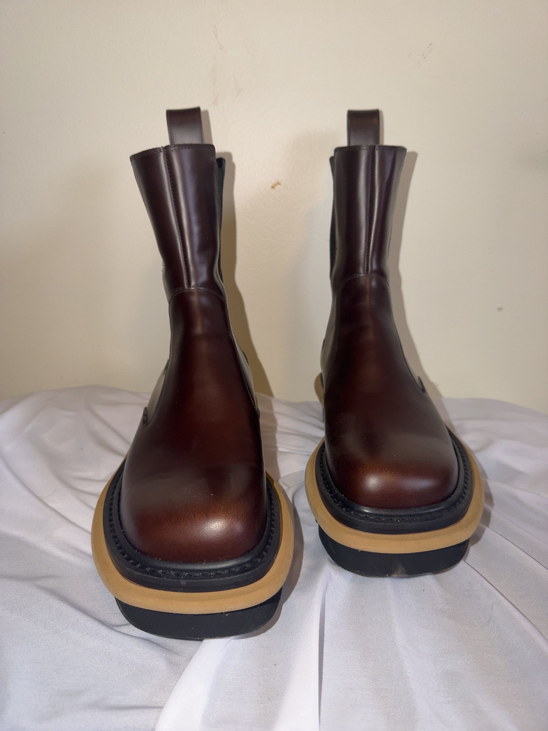 Dries Van Noten FW22 Brown Leather Chelsea Boots Size US 6.5 / EU 39-40 - 7 Thumbnail