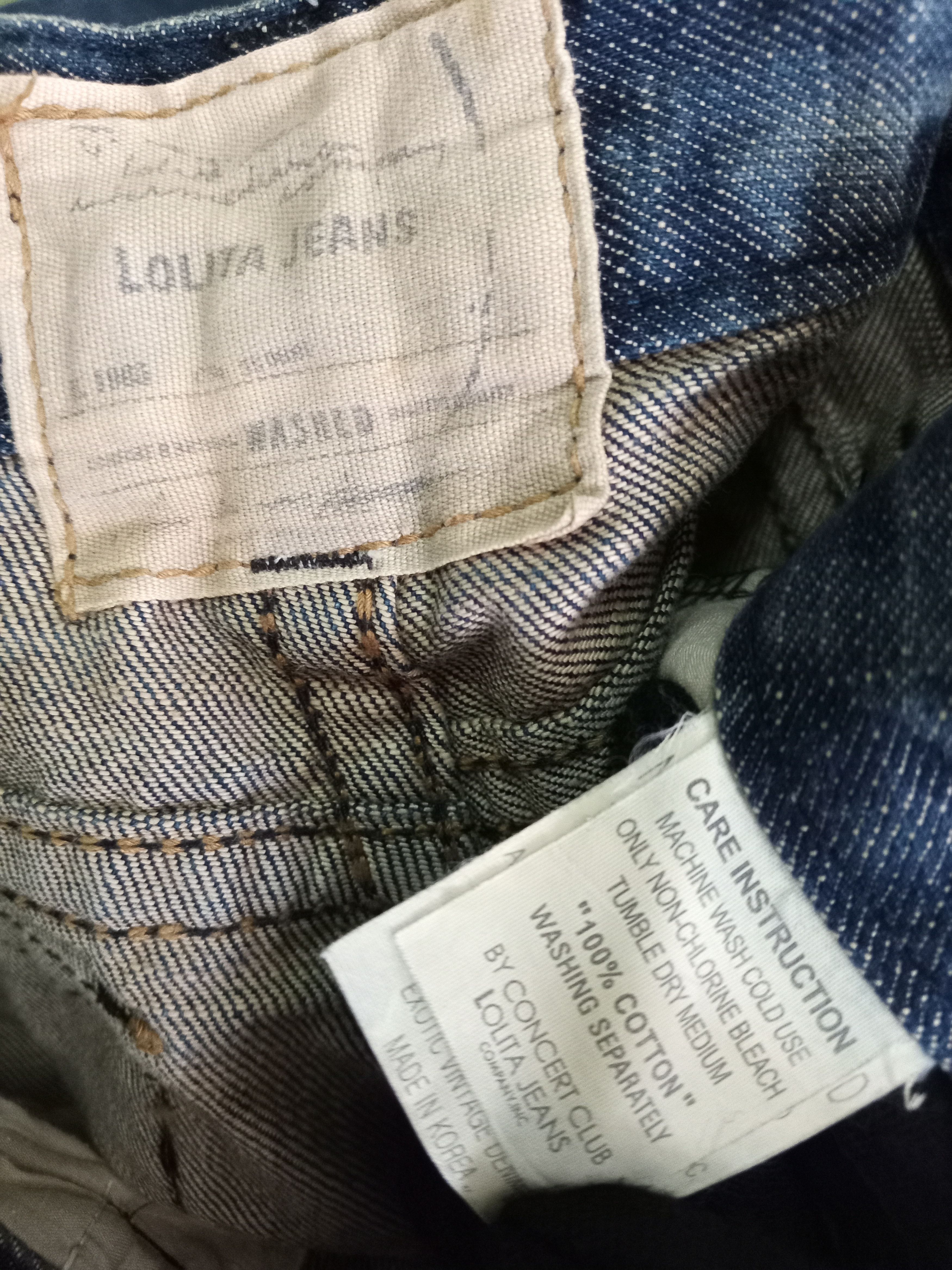 Japanese Brand LOLITA💥 Distressed Flare Lowrise Jeans Size US 29 - 9 Thumbnail