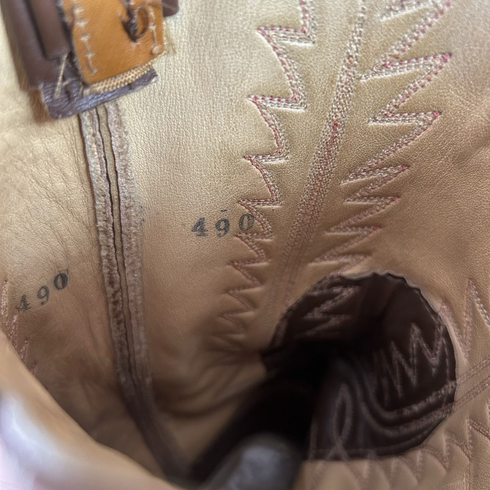 Tony Lama Tony Lama Vintage Gold Label Western Cowboy Boots Mens 9 D Size US 9 / EU 42 - 5 Thumbnail