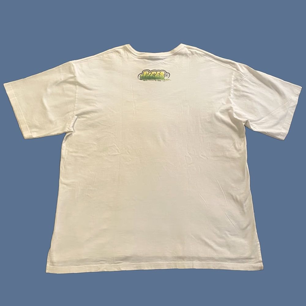 Lee VINTAGE Lee Pipes Graffiti Spell Out Double-Sided T Shirt 3XL White Men Short Sleeve Crew Neck Graphic Print 90s Grunge Hip Hop Shirts shirts Size US XXL / EU 58 / 5 - 1 Thumbnail