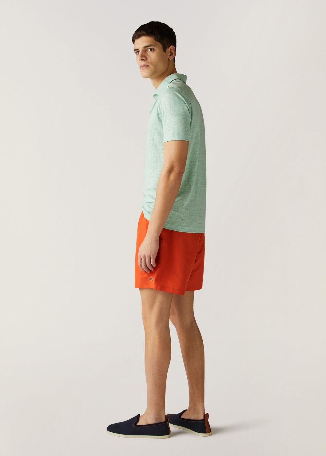Loro Piana o1w1db10125 FAI1314 Polo Shirt in Light Green Size US L / EU 52-54 / 3 - 5 Thumbnail
