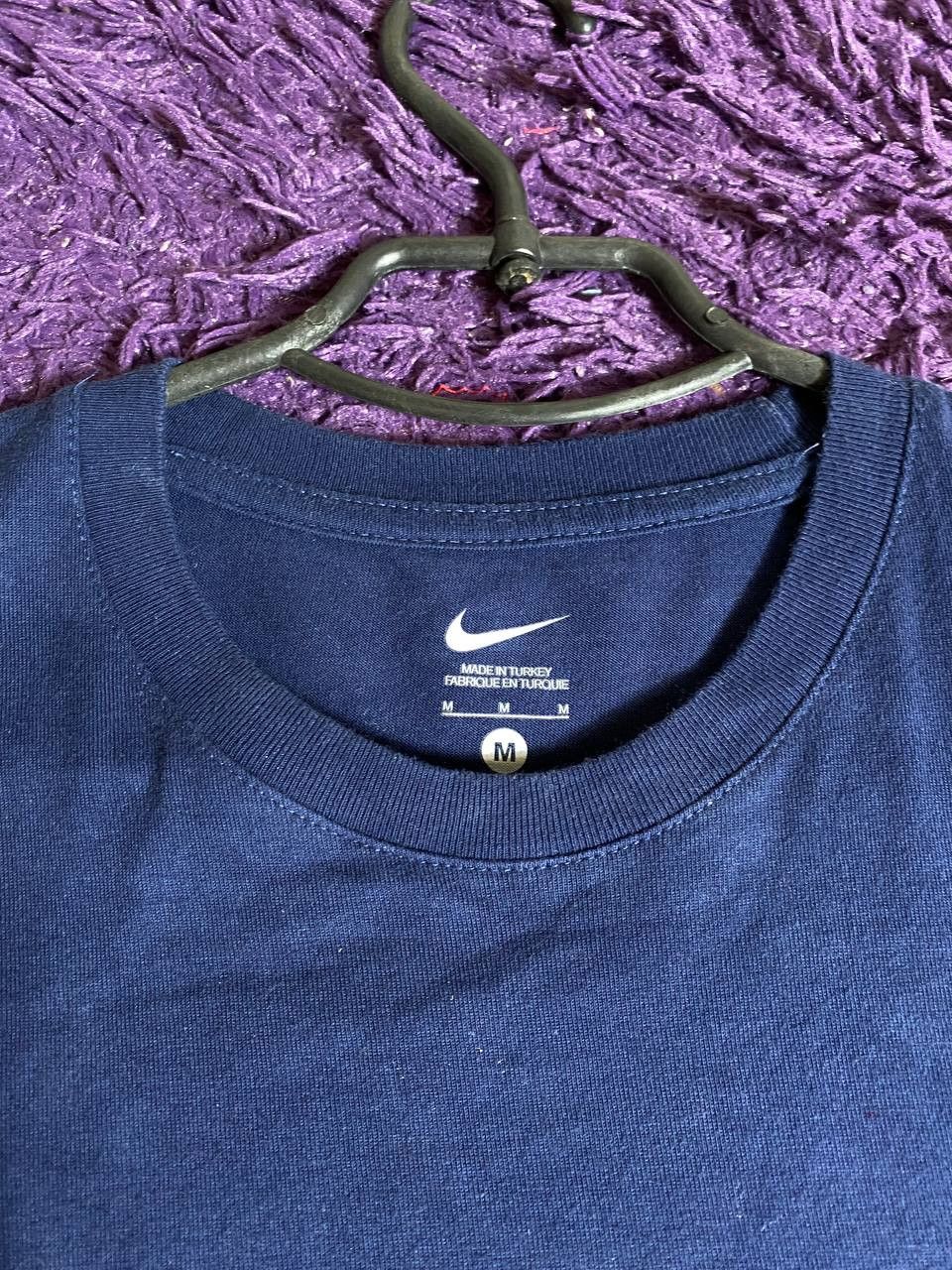 Nike × Vintage 90s Nike Central Swoosh Vintage Y2K Oversized Retro T-Shirt Size US M / EU 48-50 / 2 - 9 Thumbnail