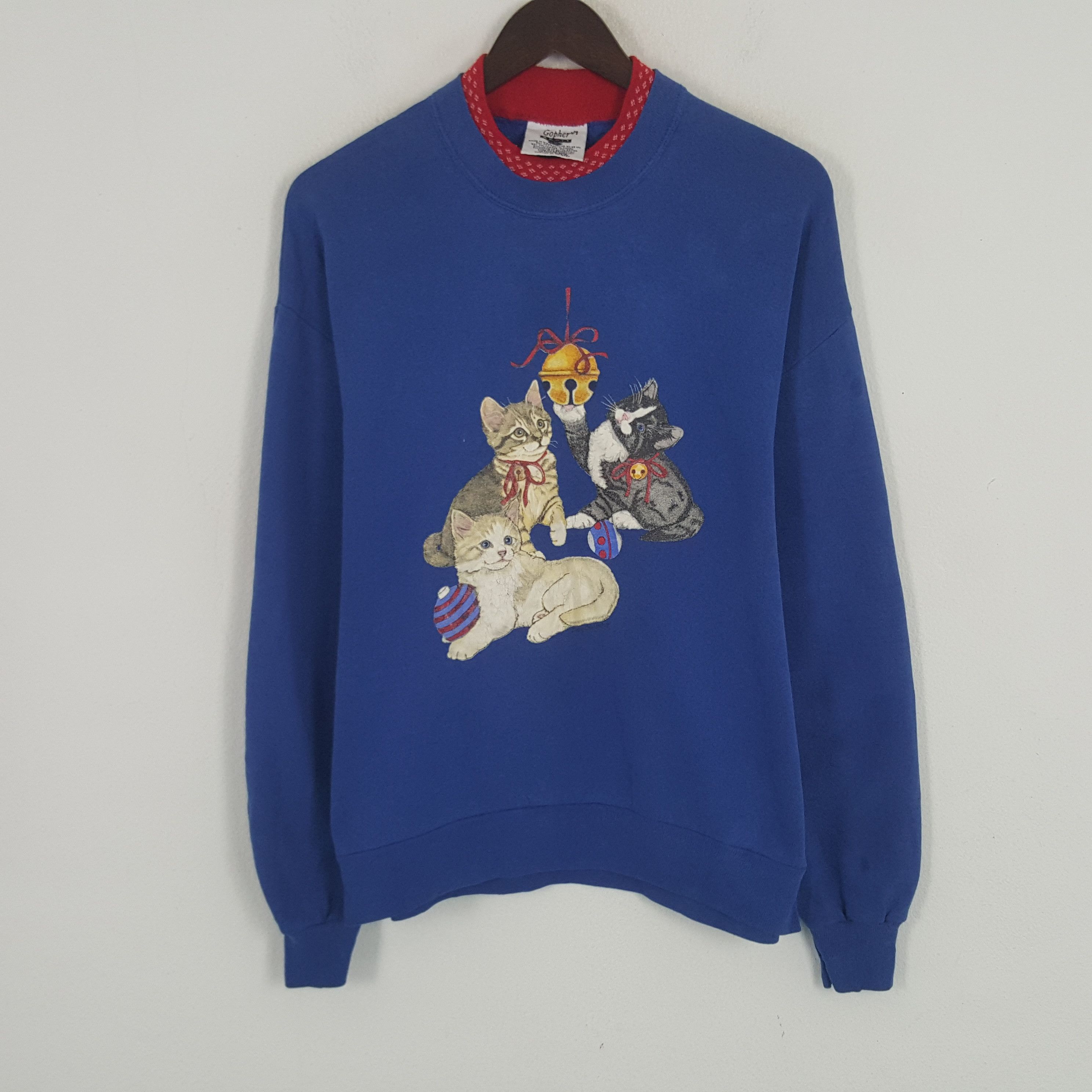 Vintage Vintage Gopher Art Sweatshirt Size US M / EU 48-50 / 2 - 1 Thumbnail