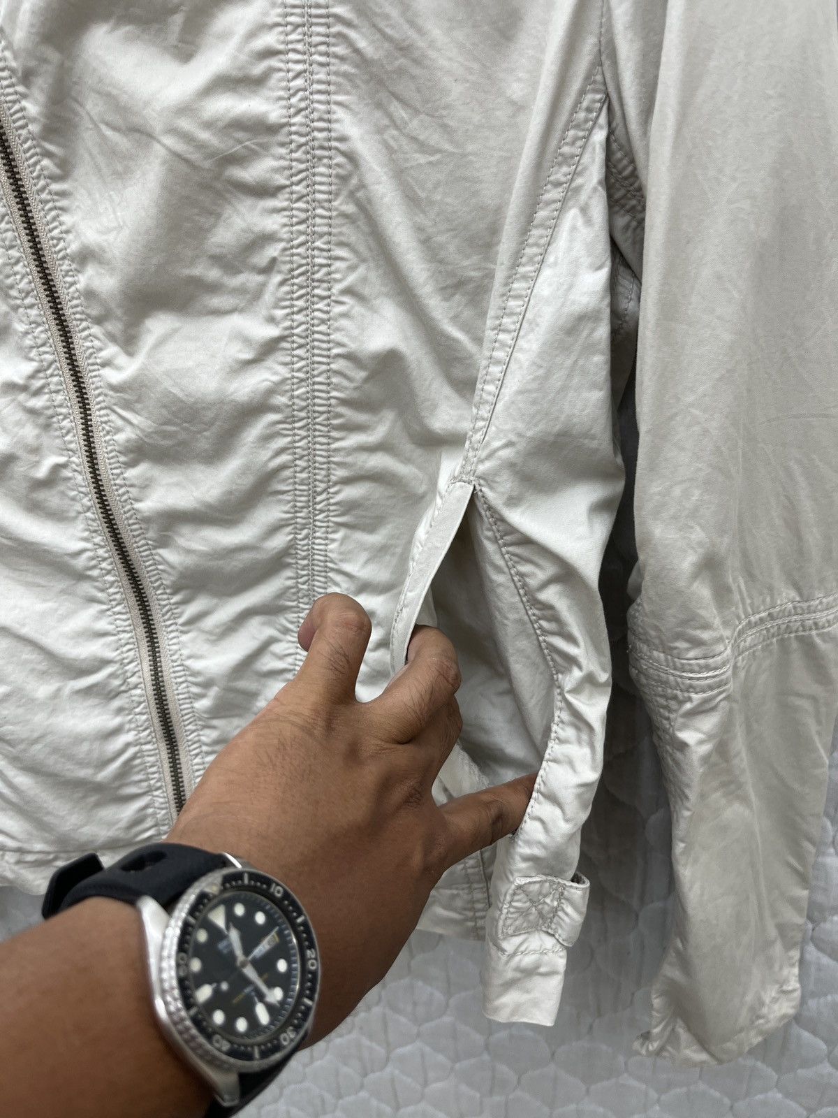 Issey Miyake 🔥🔥🔥ARCHIVE TETE HOMME ISSEY MIYAKE BIKER JACKET Size S / US 4 / IT 40 - 5 Thumbnail