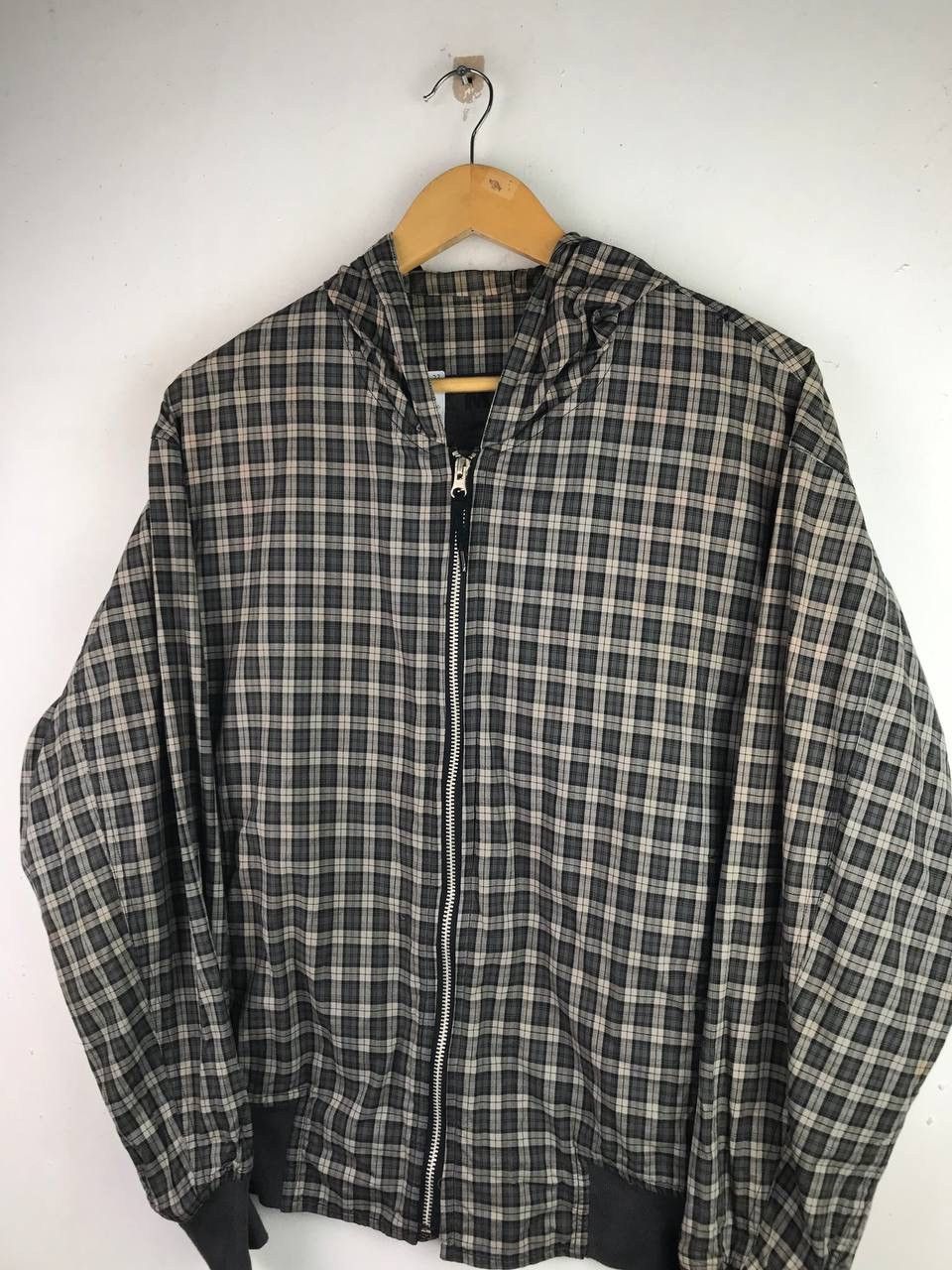Japanese Brand × Vintage Vintage Comme Ca du Mode Checkered Box Light Jacket Size US L / EU 52-54 / 3 - 6 Thumbnail