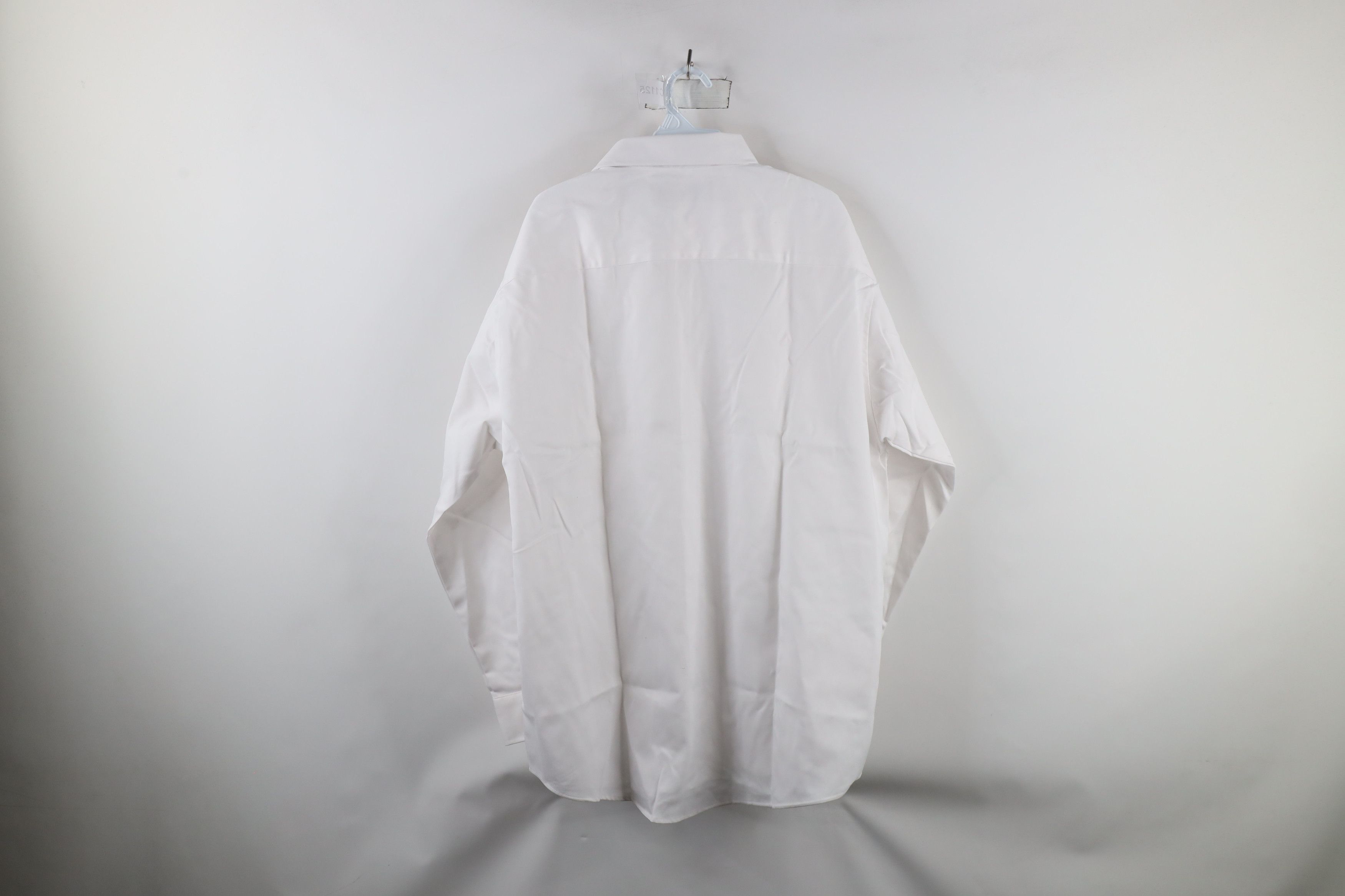 Big Mac × Vintage Vintage 90s Big Mac Blank Collared Work Button Shirt White Size US L / EU 52-54 / 3 - 9 Thumbnail