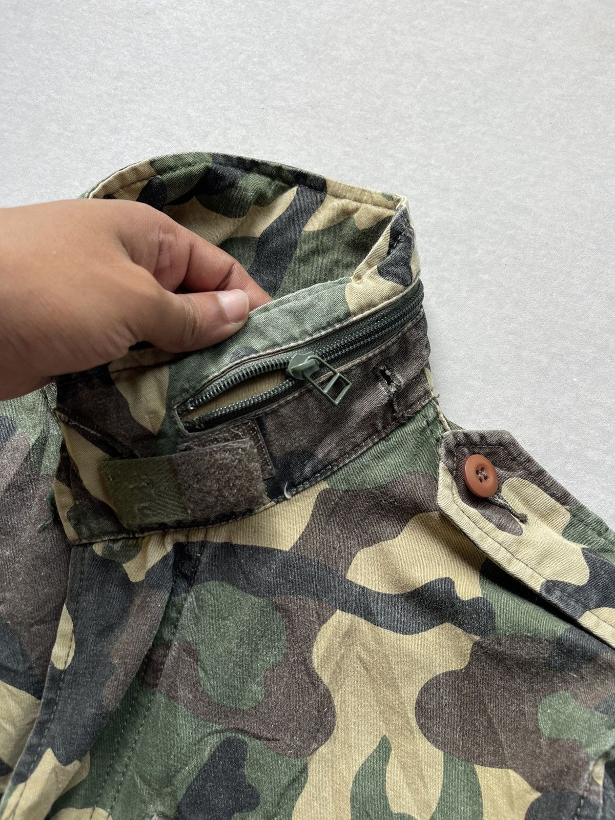 Japanese Brand Vintage Mangrove Camo M65 Field Jacket Size US L / EU 52-54 / 3 - 7 Thumbnail
