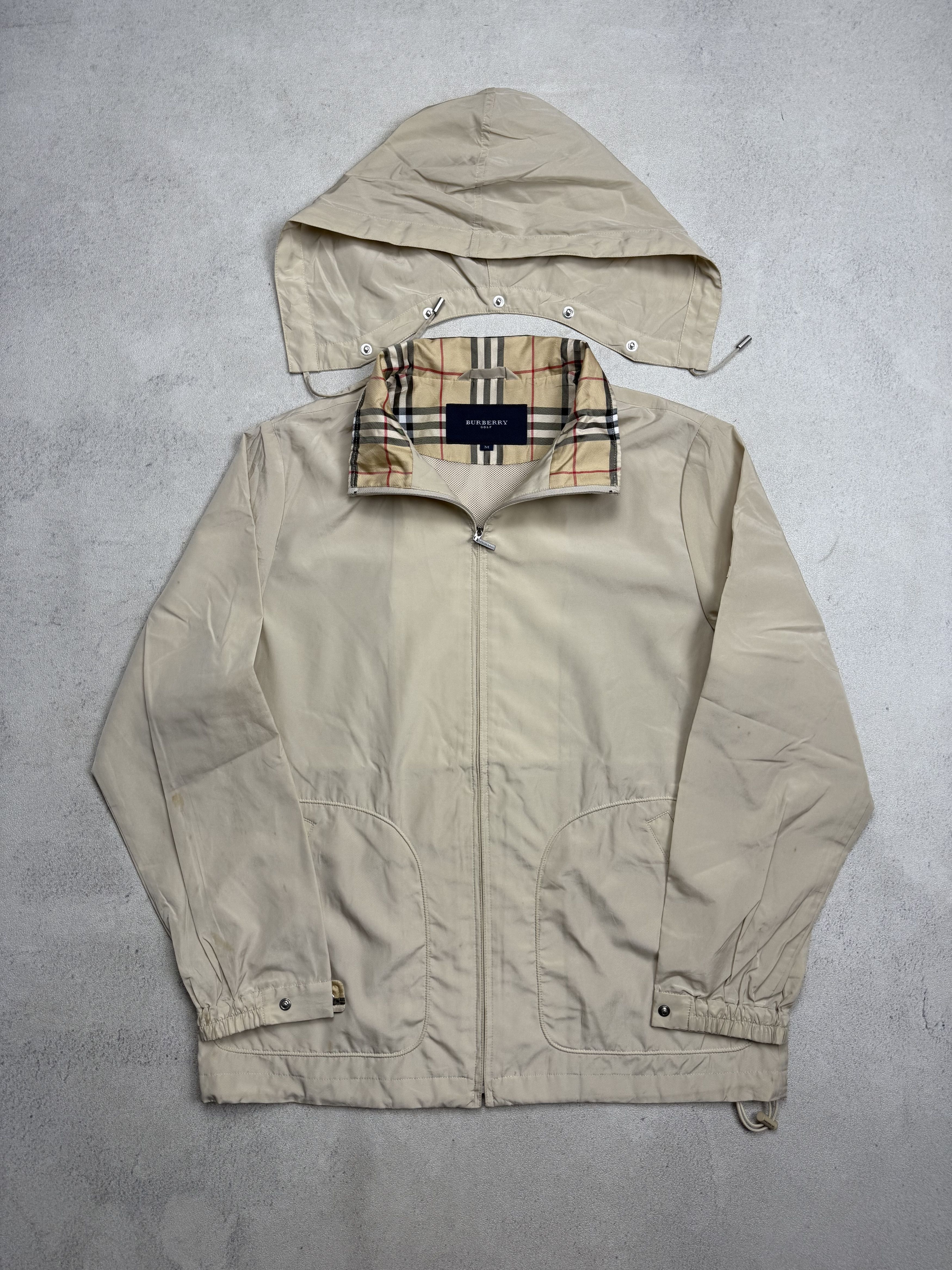 Burberry Vintage Burberry Golf Hooded Jacket Size M / US 6-8 / IT 42-44 - 1 Thumbnail
