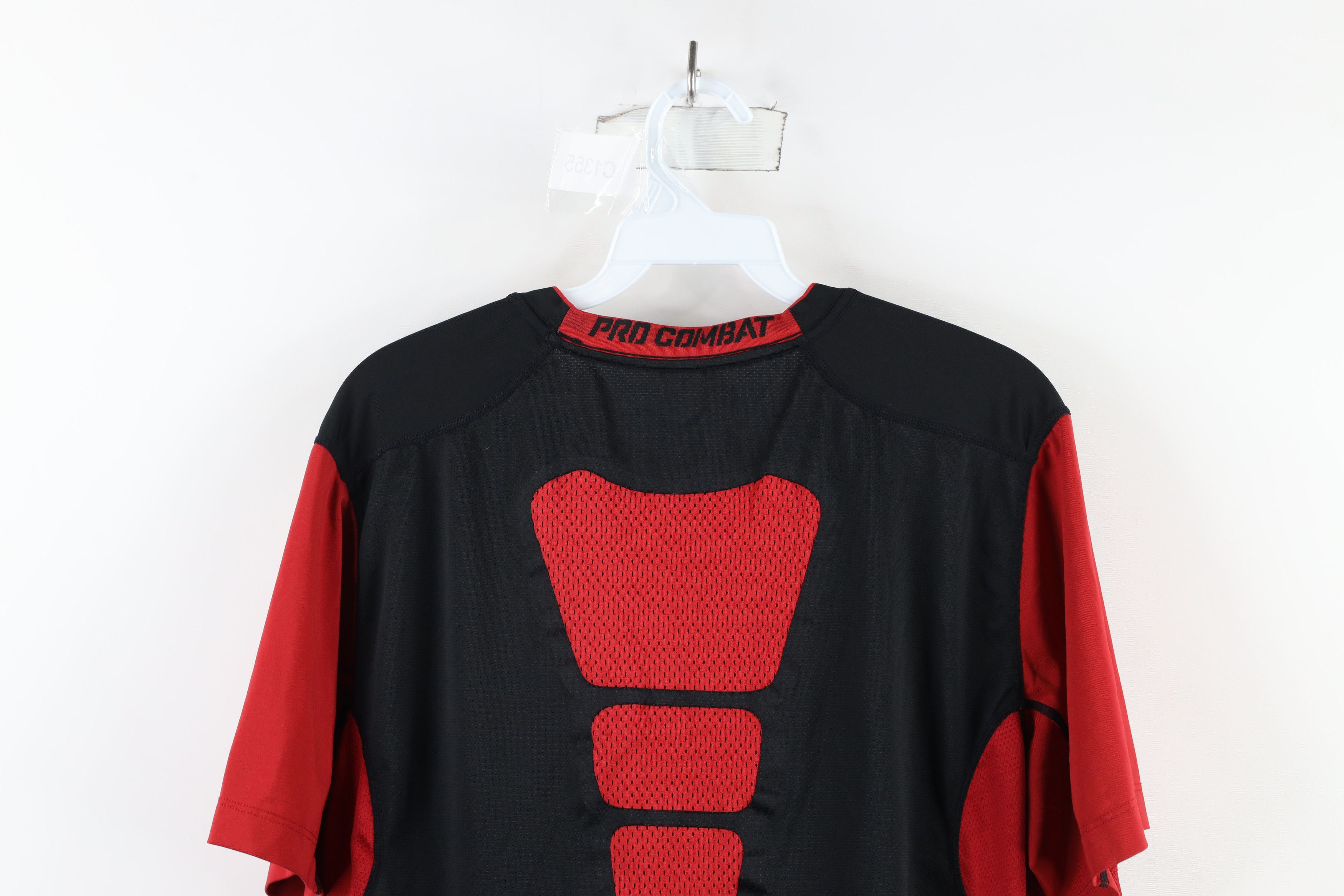Nike × Vintage Nike Pro Combat Compression Short Sleeve Training T-Shirt Size US L / EU 52-54 / 3 - 12 Thumbnail