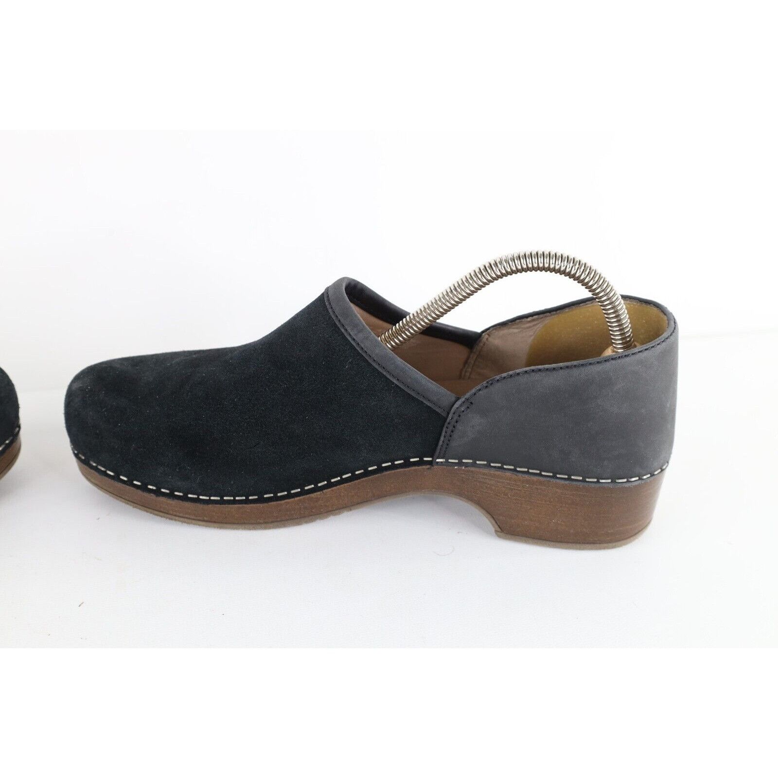 Dansko Dansko Faded Suede Leather Clogs Mary Janes Shoes Size US 10.5 / IT 40.5 - 5 Thumbnail