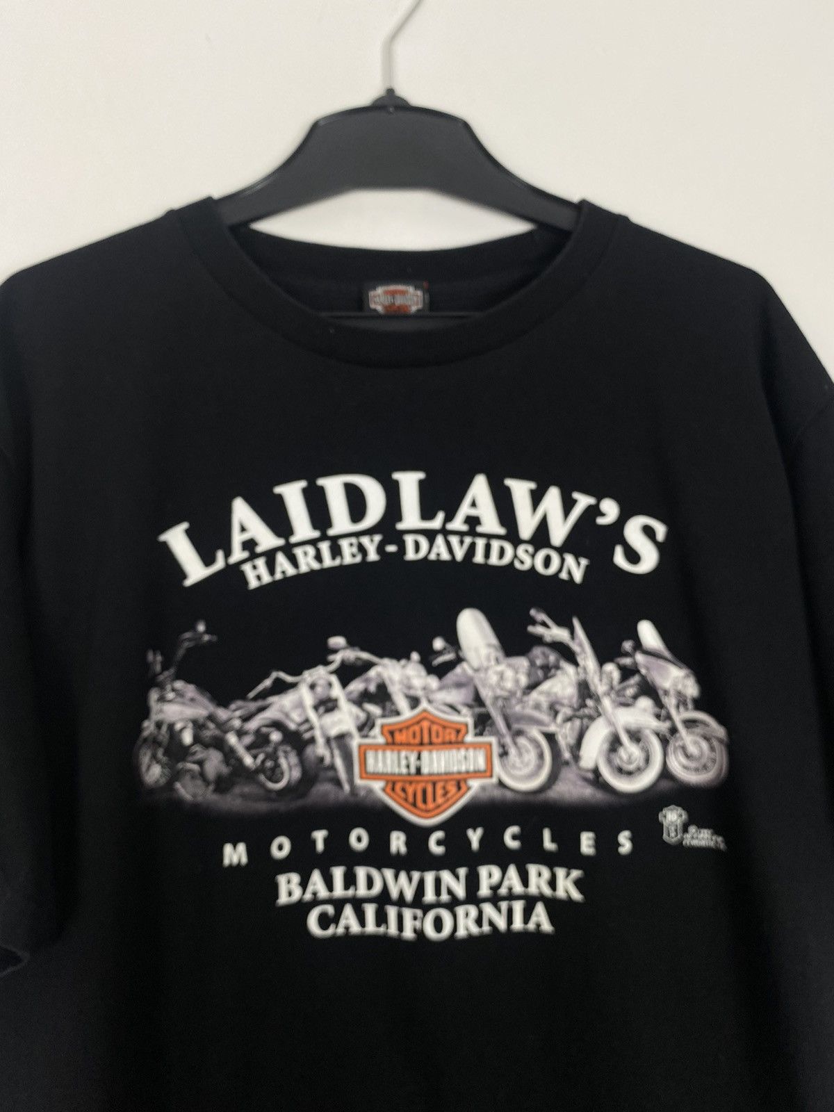 Harley Davidson × Vintage × West Coast Choppers Harley-Davidson Laidlaw’s XL 3D 1987 Vintage Tee graphic Size US XL / EU 56 / 4 - 2 Thumbnail