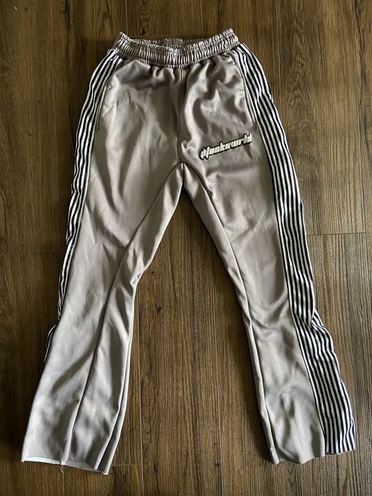 Streetwear Stackswrld Flared Track Pants | Grailed