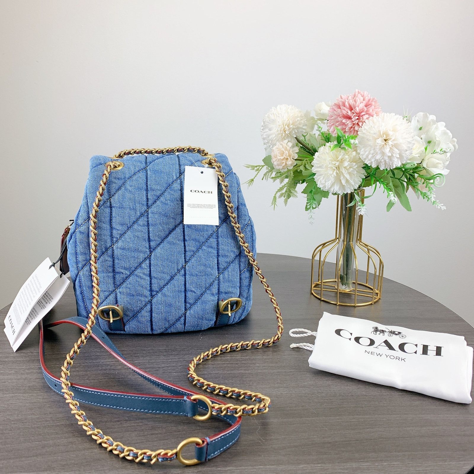 Coach Coach CZ747 Tabby Backpack With Quilting Size ONE SIZE - 8 Thumbnail