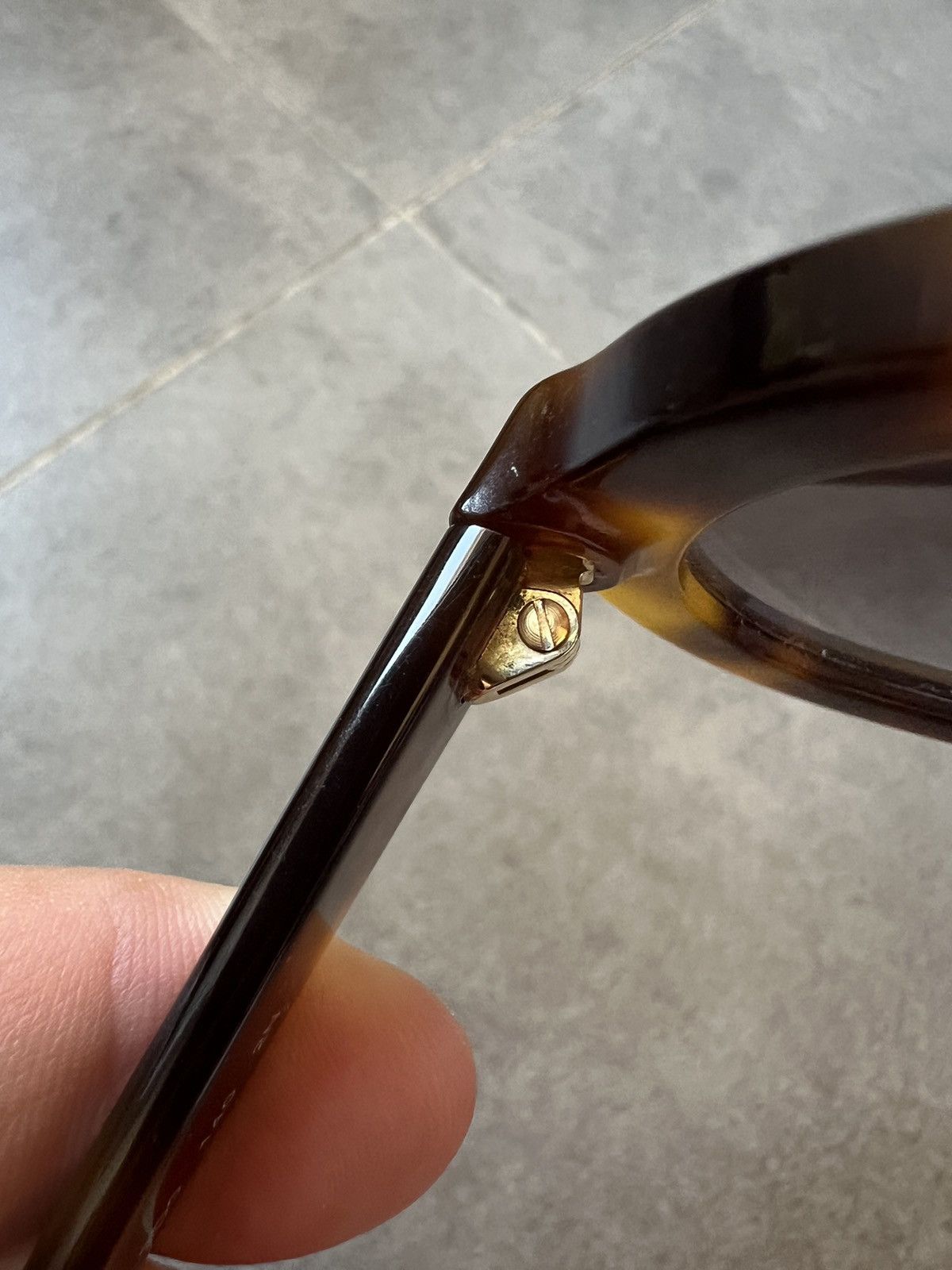 Prada Vintage Prada Havana Oversized Round Sunglasses Size ONE SIZE - 10 Thumbnail