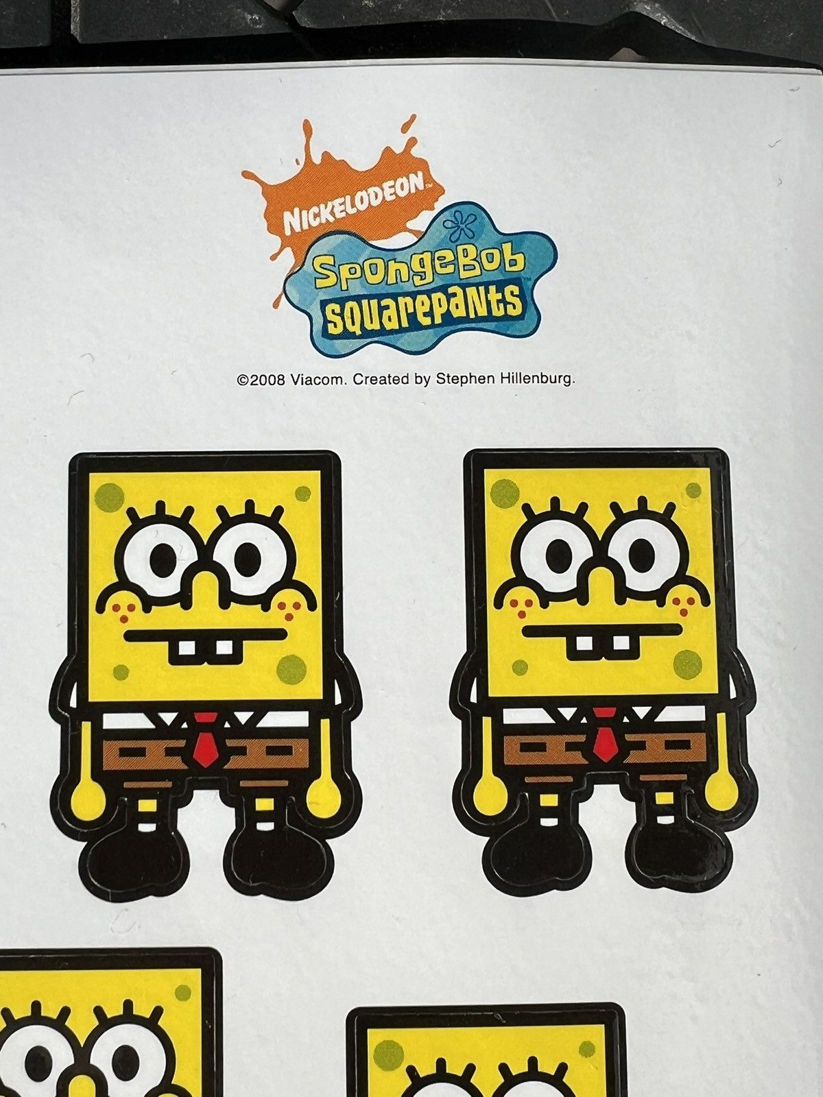 Bape × Nickelodeon Baby Milo x Spongebob Sticker Sheet Size ONE SIZE - 4 Thumbnail